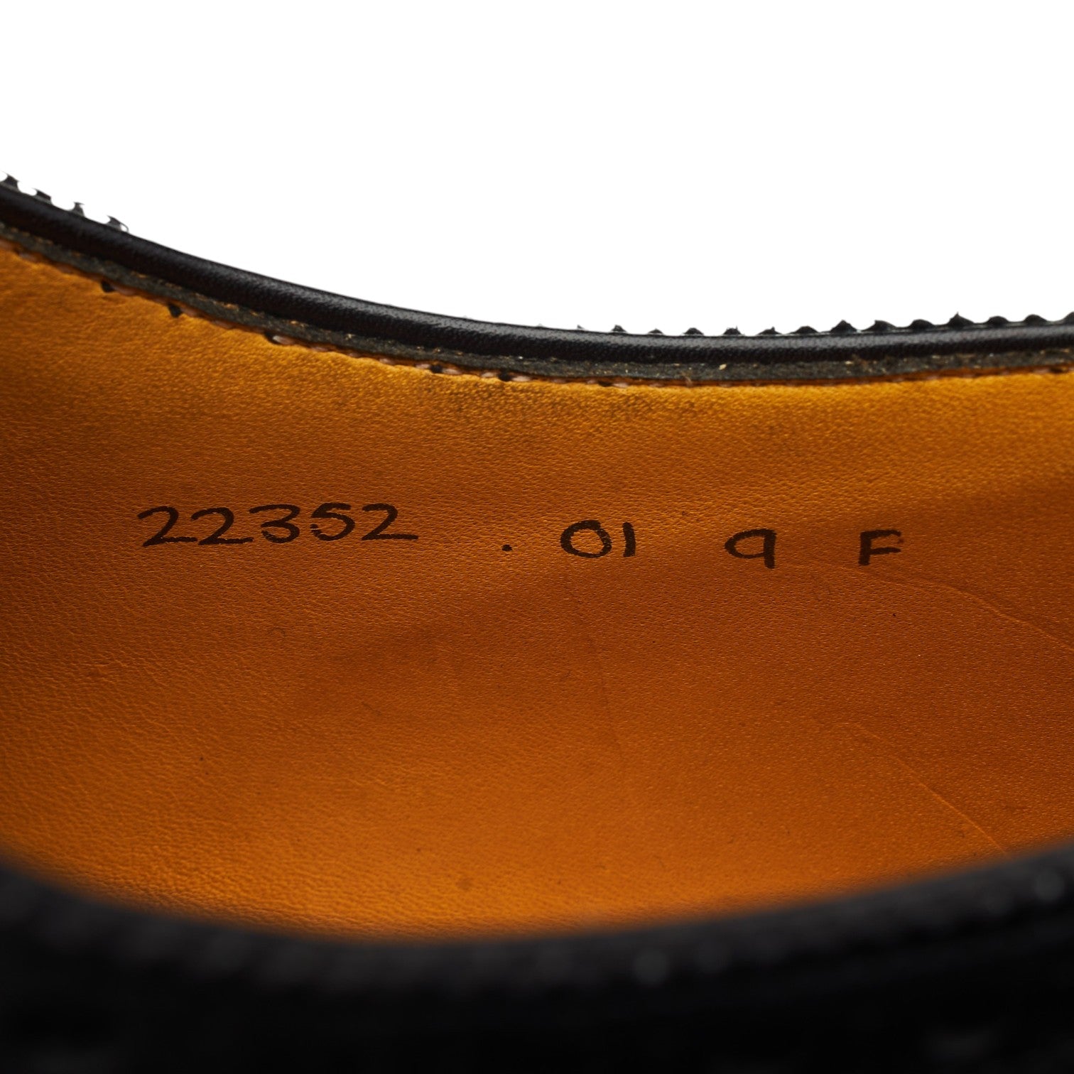 Grenson Vintage oxford brogues cuir noir UK 9