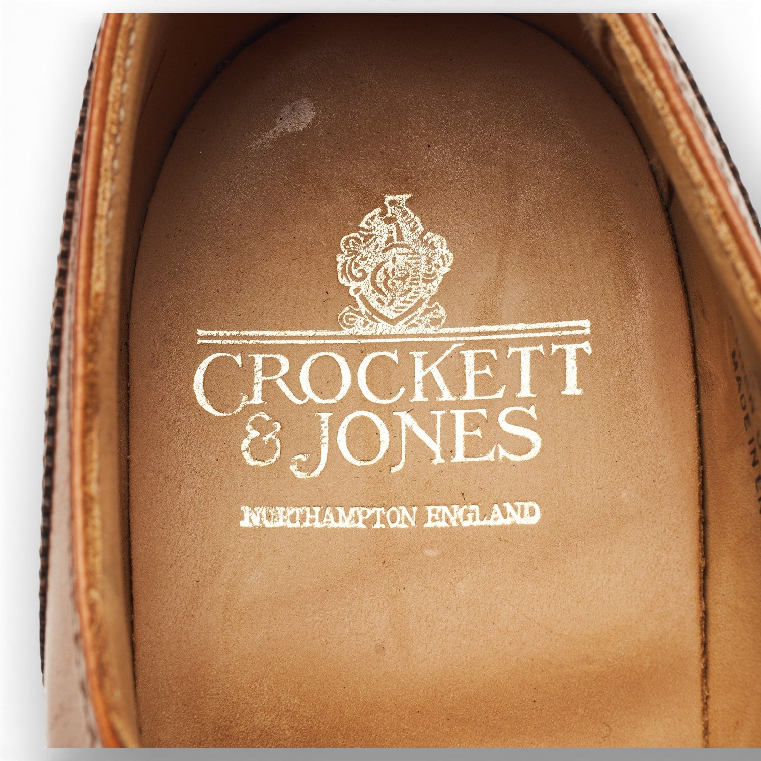 Crockett & Jones Drummond oxford cuir tan pointure 6 UK
