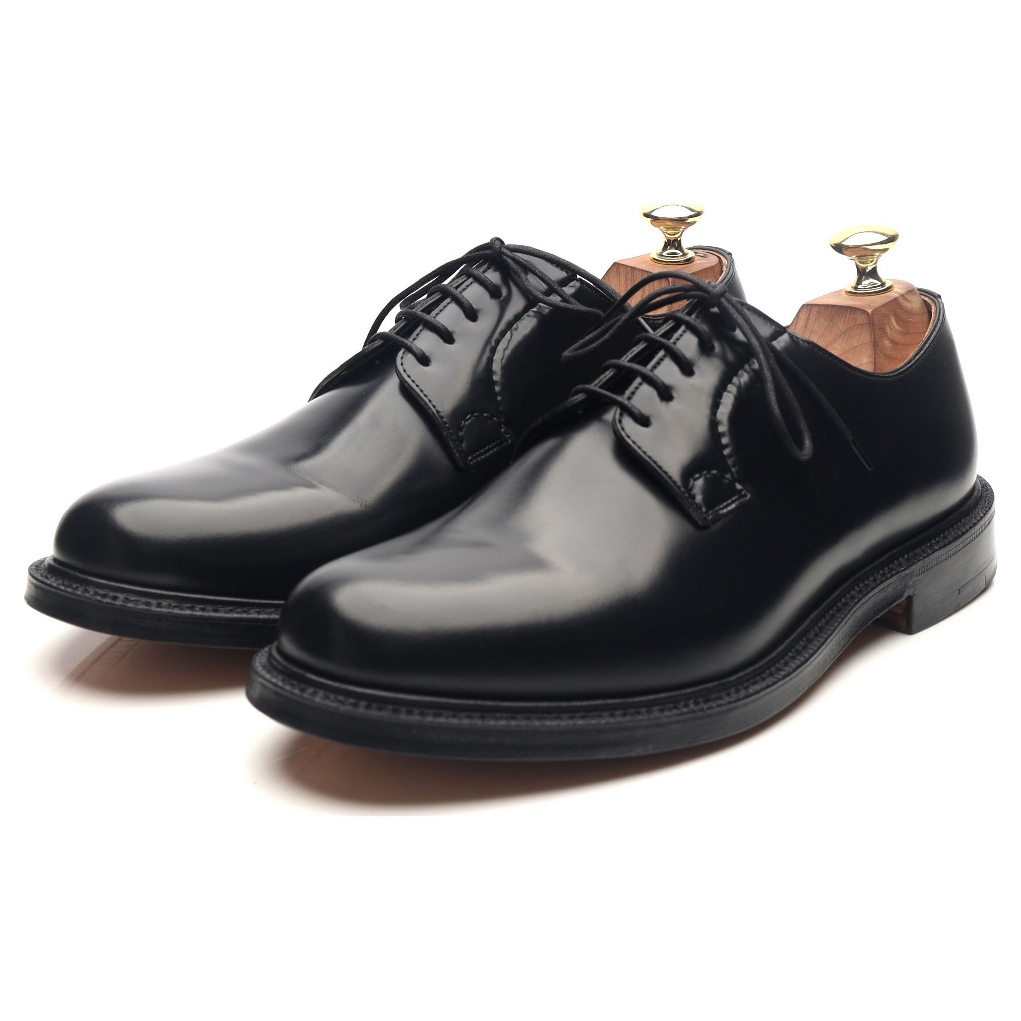 Church's Shannon Derby Cuir Noir UK 8