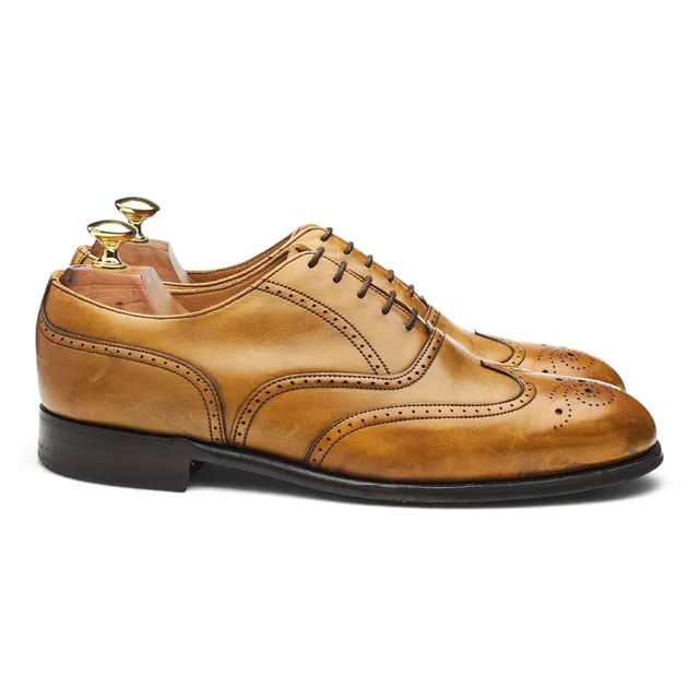 Cheaney oxford cuir marron clair UK 8 brogue