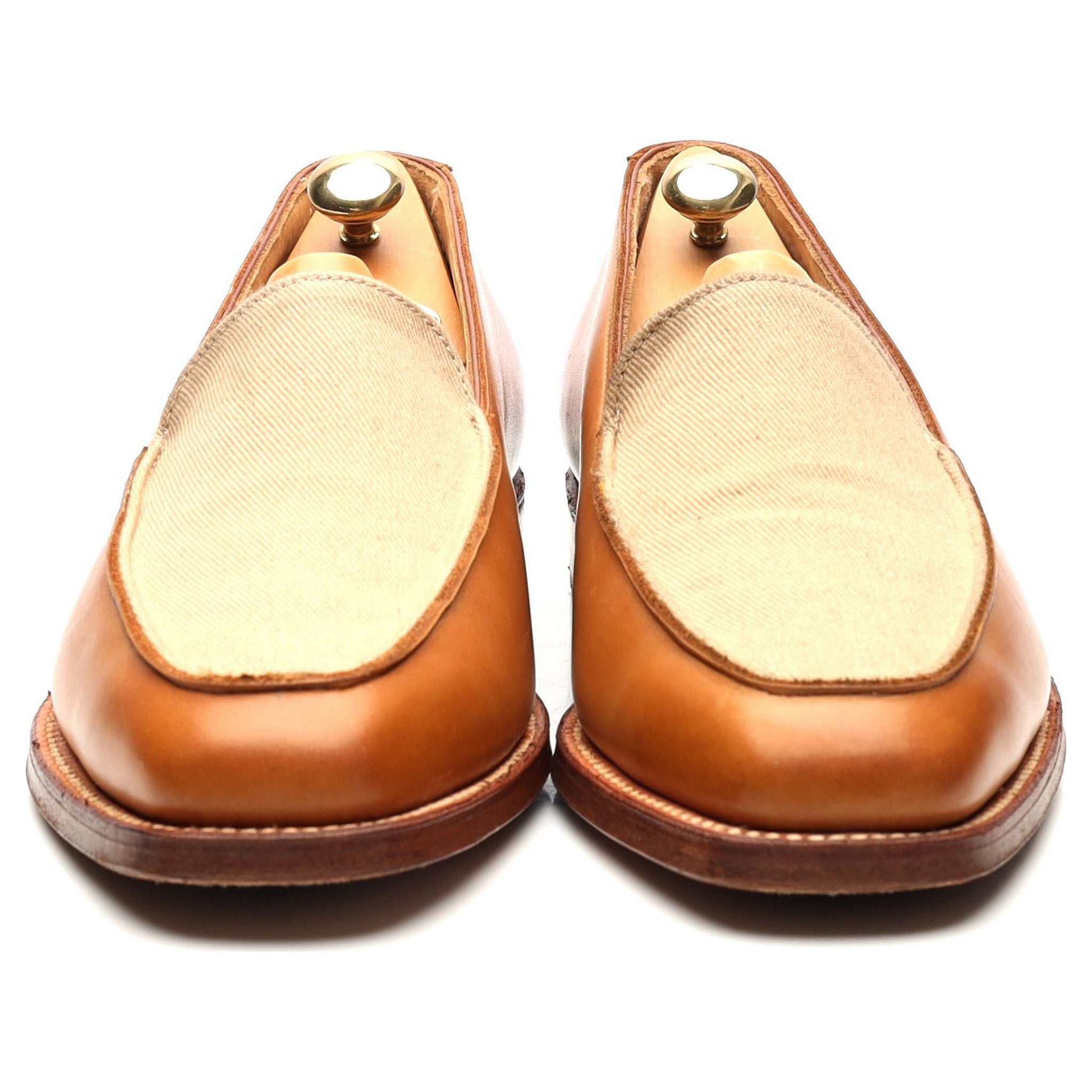 Crockett & Jones Fulmer mocassins cuir marron femme UK 4.5
