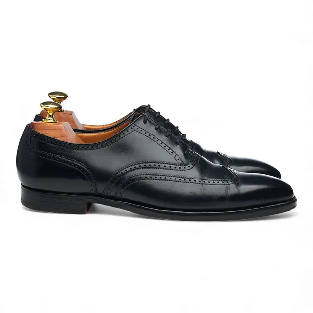 Crockett & Jones Drummond richelieu cuir noir 7 UK
