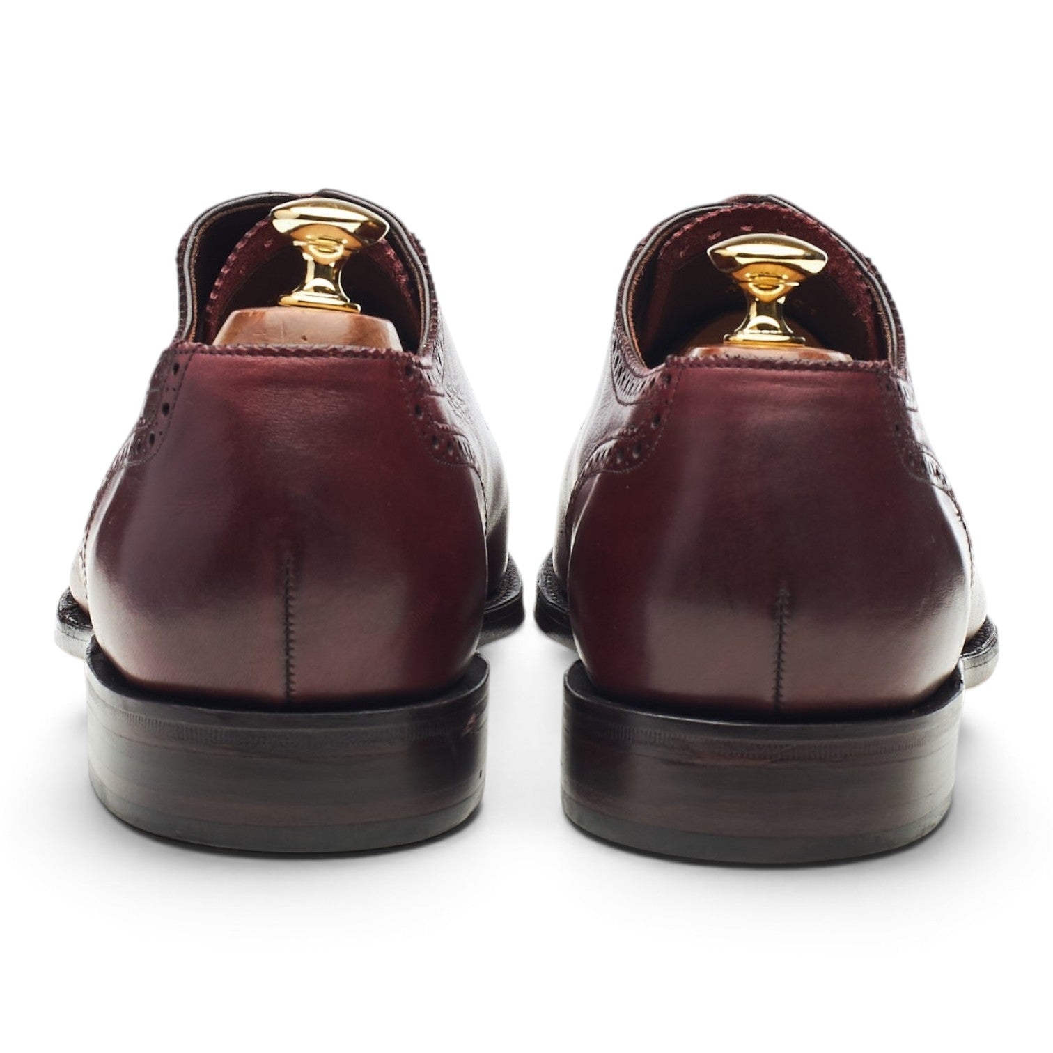 Loake 1880 Strand richelieu cuir bordeaux UK 10