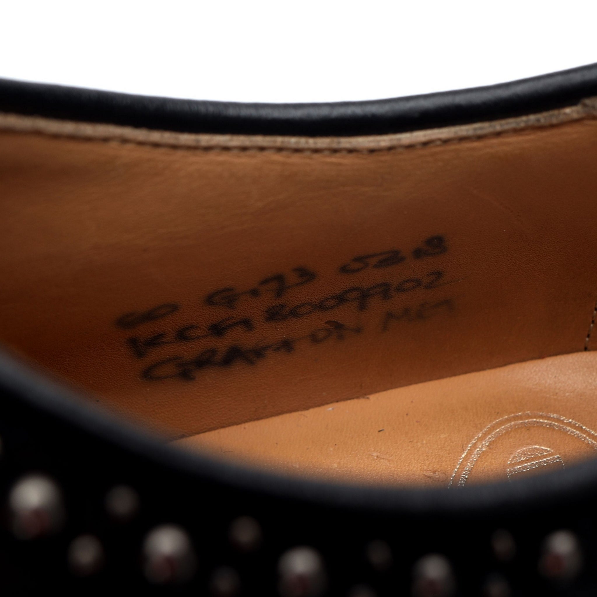 Church's Grafton Met derbies cuir noir UK 6