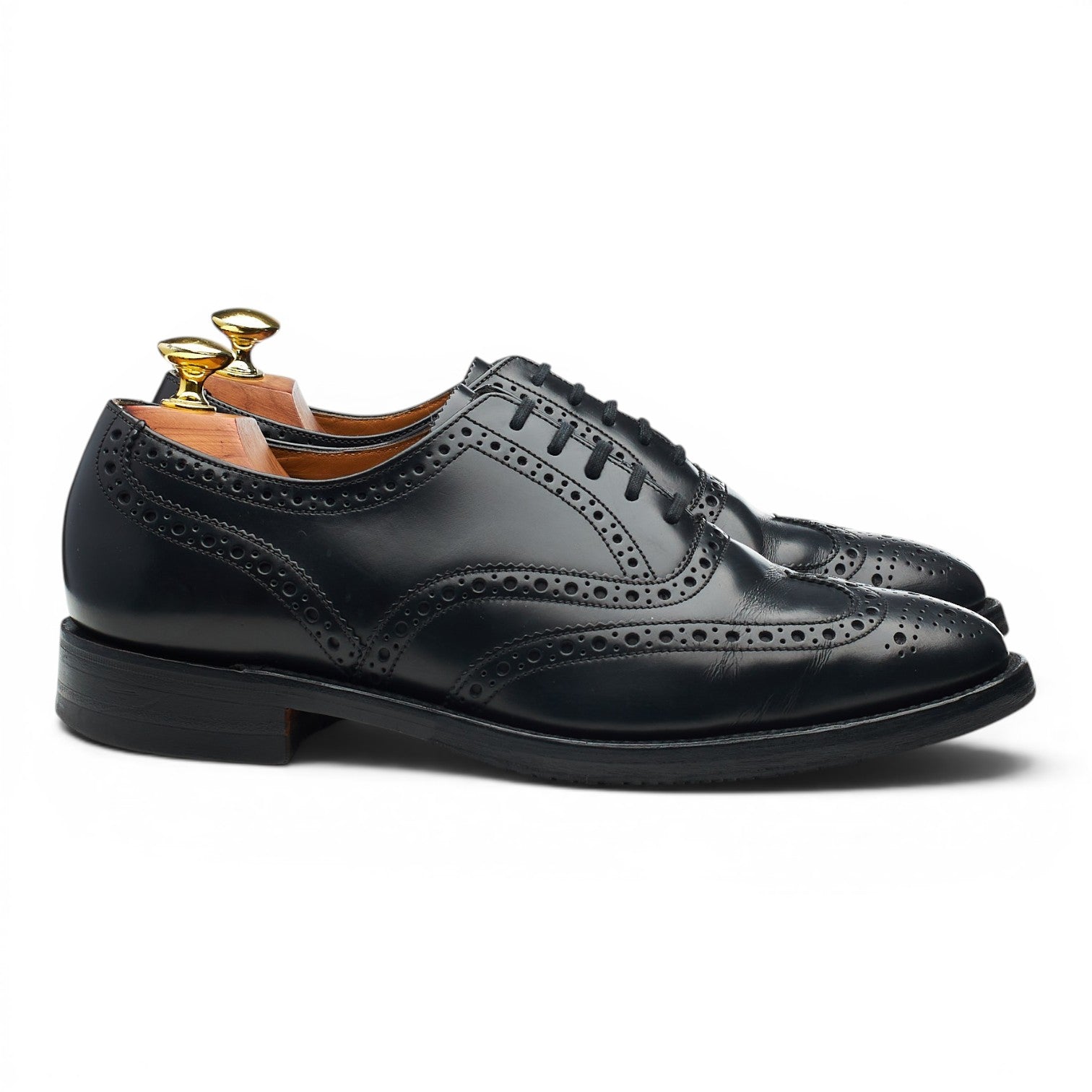 Loake 202B oxfords cuir noir pointure UK 7,5