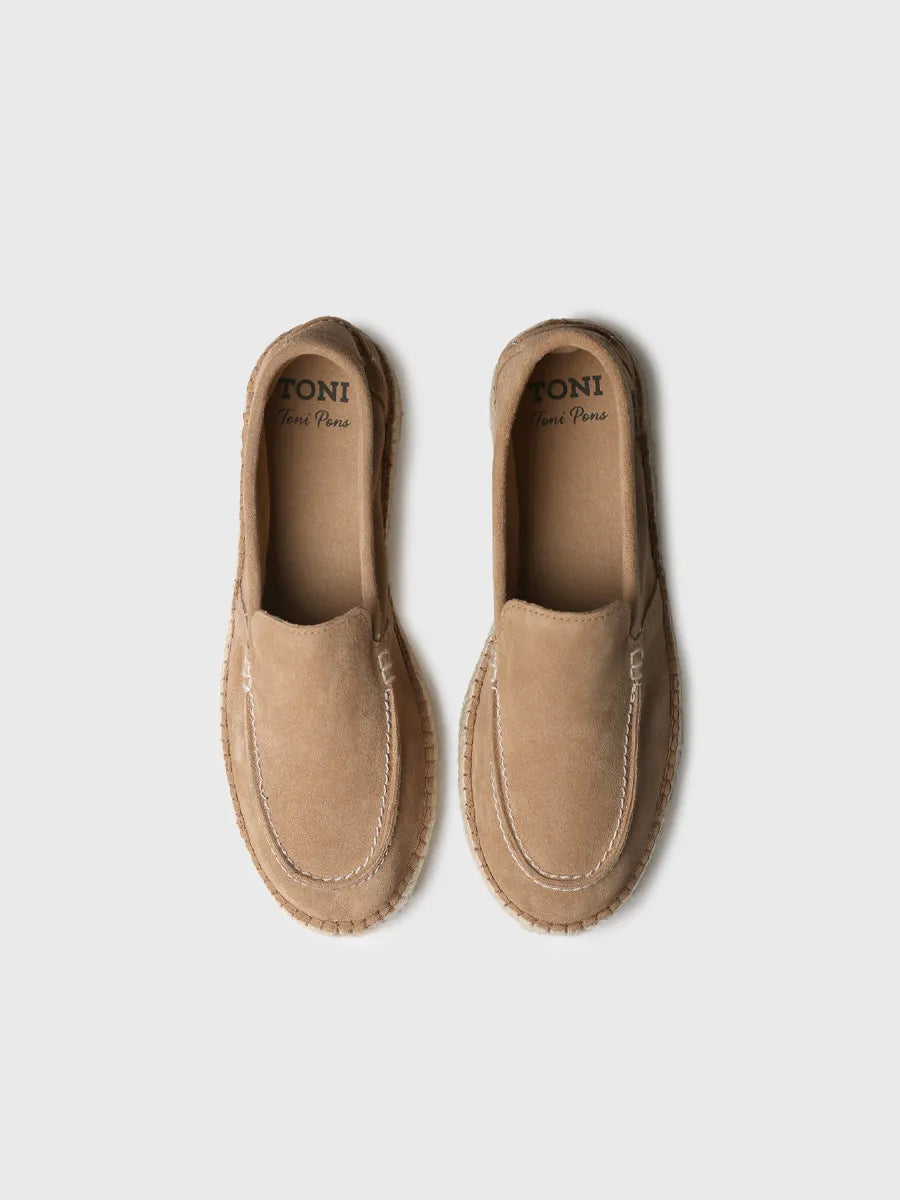 Toni Pons Milo espadrilles homme cuir style mocassin