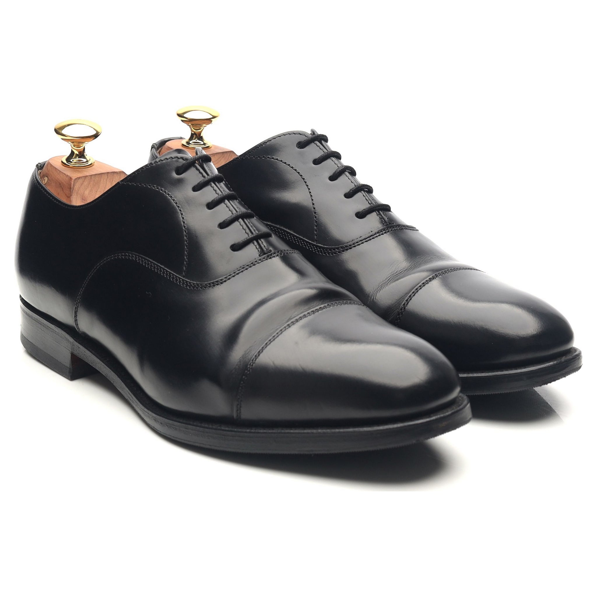 Alfred Sargent Epsom richelieu cuir noir UK 6.5