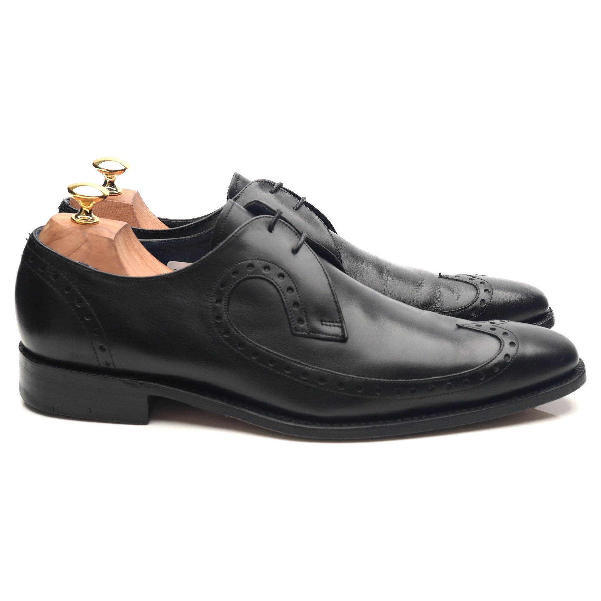 Barker Woody derby cuir noir UK 10