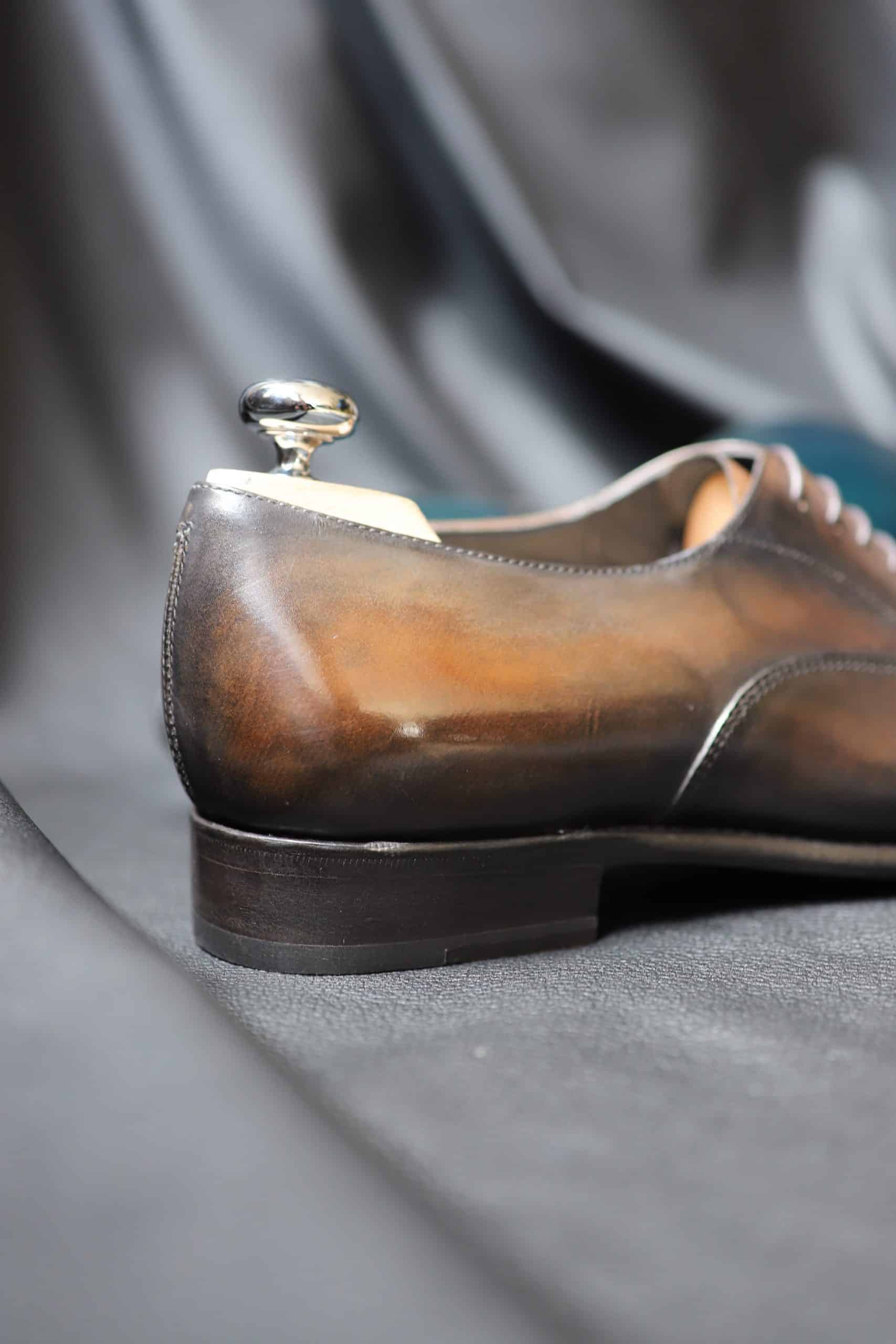 Malfroid Réserve 1930 soulier cuir à patiner Goodyear