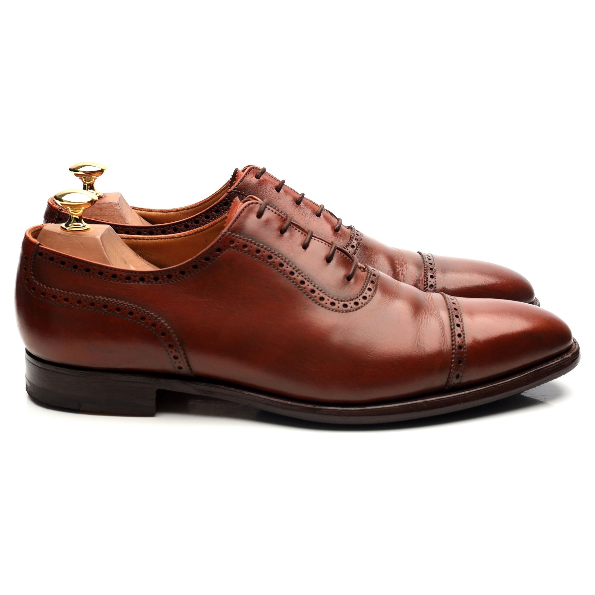 Crockett & Jones Westbourne oxford cuir marron UK 9