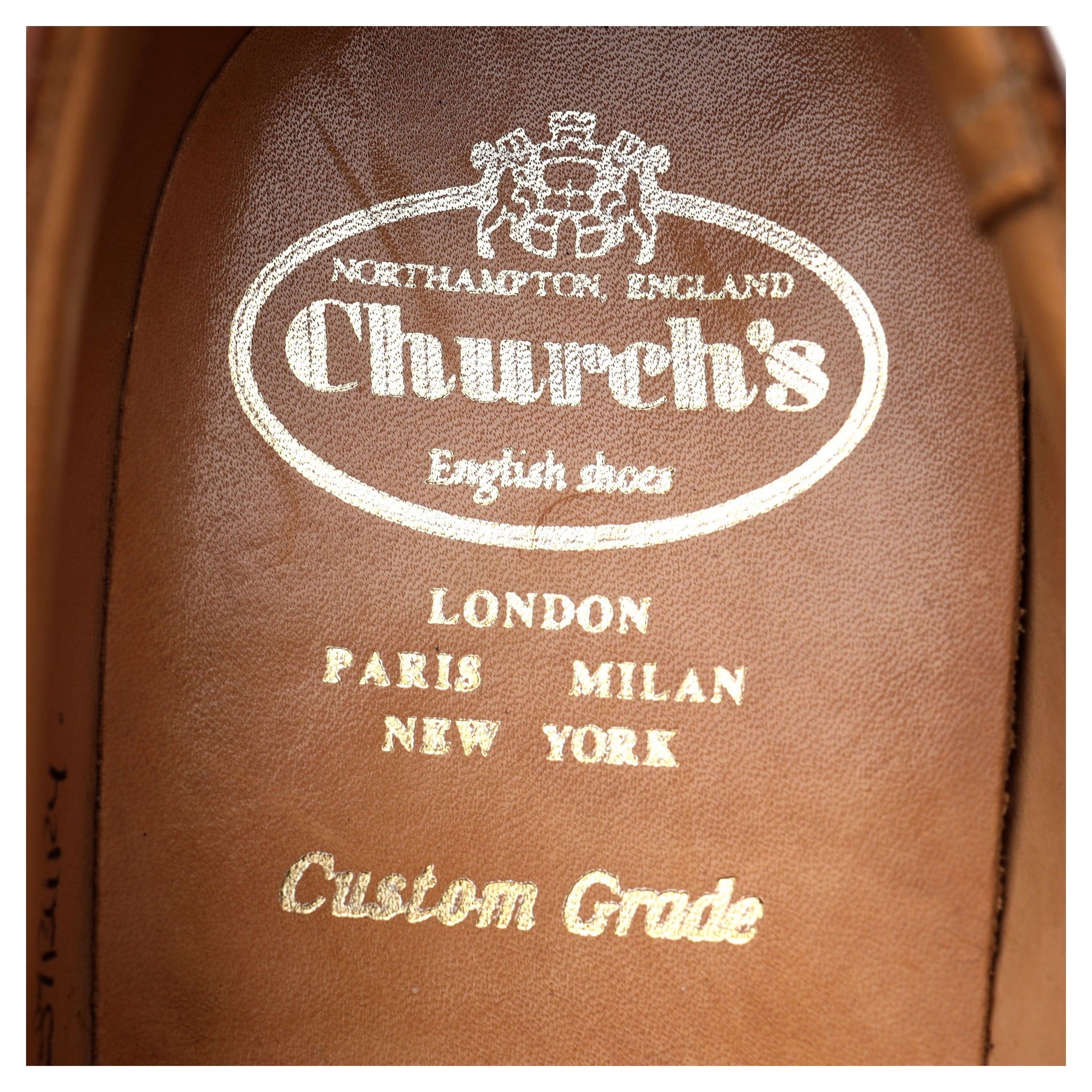 Church's Westbury monk cuir marron boucle UK 7.5