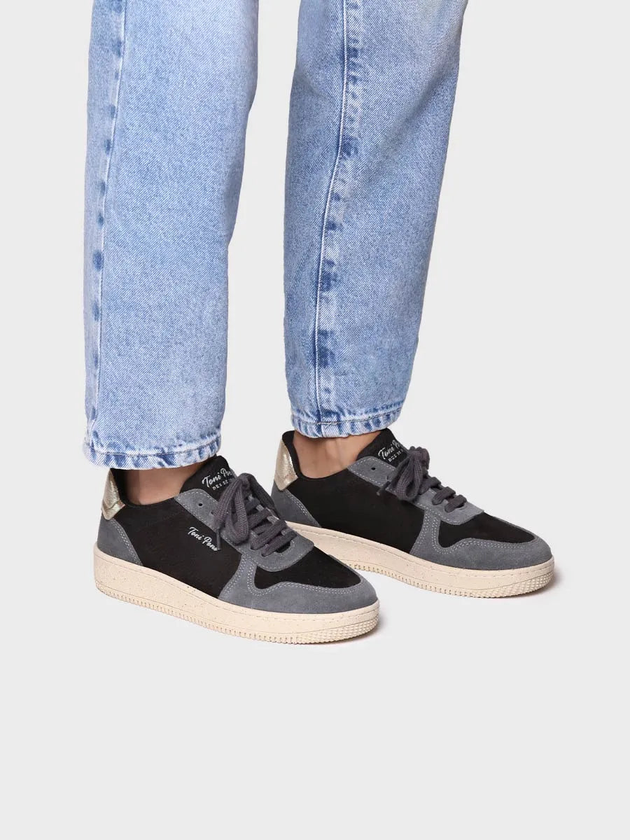 Toni Pons Atenea baskets femme cuir noir