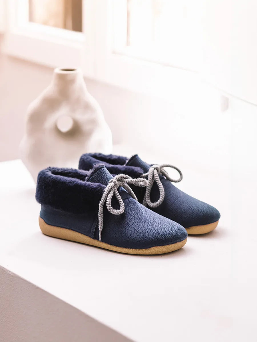 Toni Pons Malmo-BD chausson bottine femme bleu marine