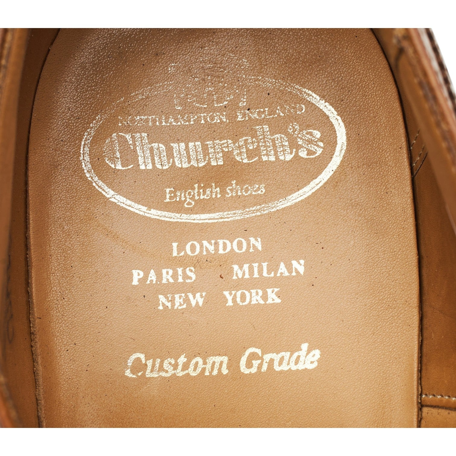 Church's Chetwynd richelieu brogue cuir marron UK 8,5
