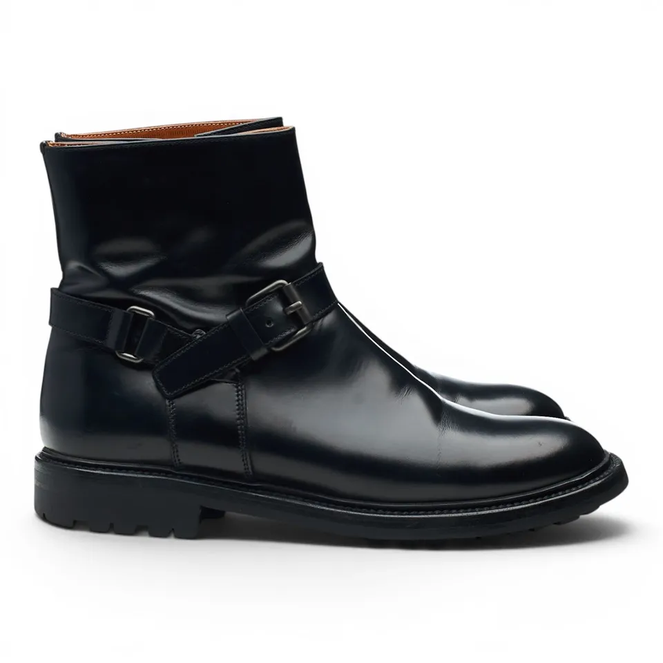 Church’s Ashlyn bottines boucle cuir noir UK 5