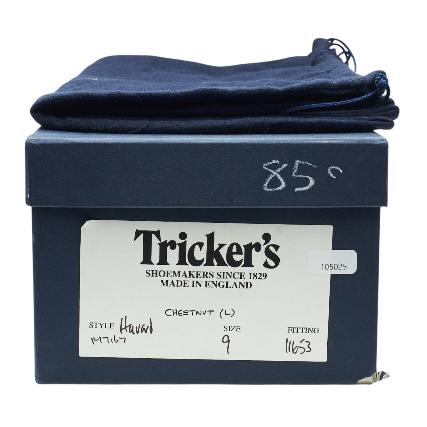 Tricker's Havard mocassins cuir marron clair UK 9