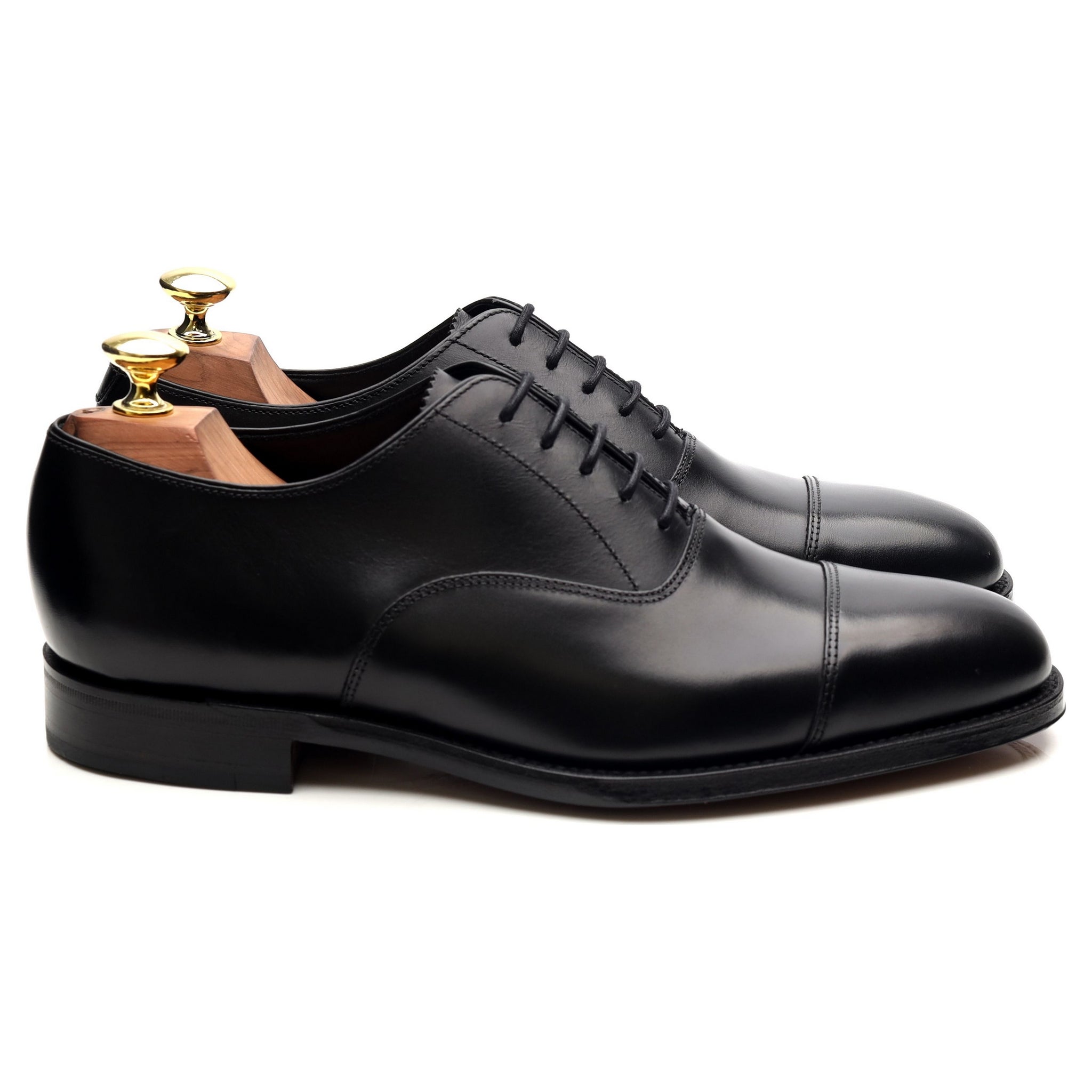 Loake 1880 Aldwych richelieu cuir noir UK 7