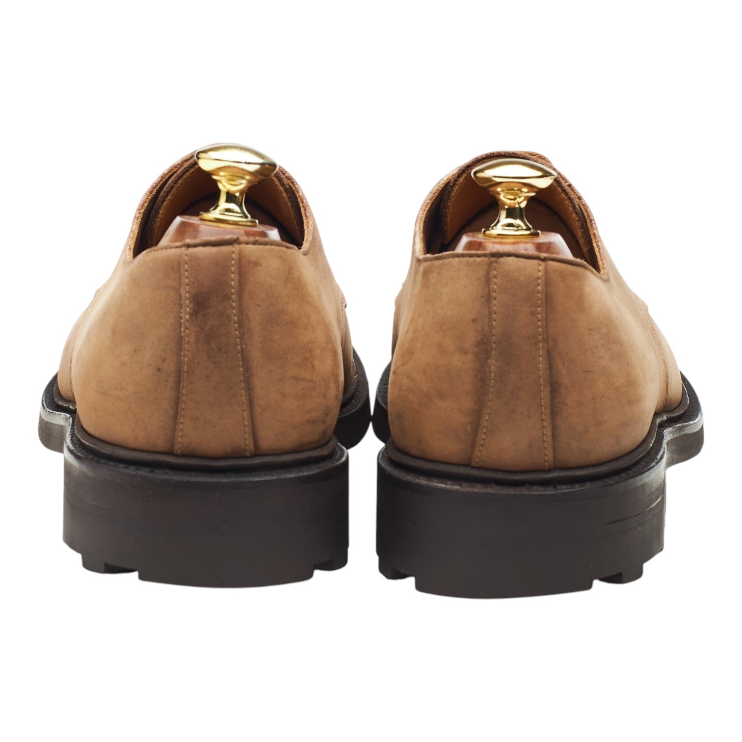 Crockett & Jones Stirling derby nubuck marron UK 8.5