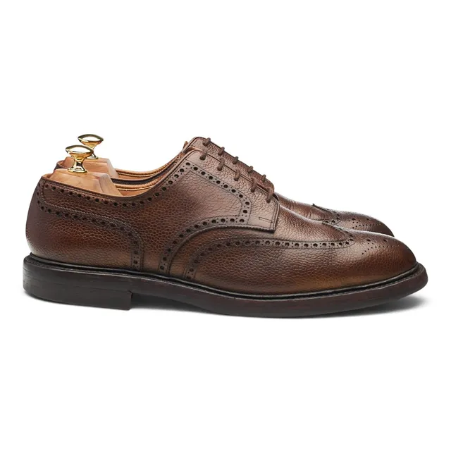 Crockett & Jones Pembroke derby brogue marron UK 10.5