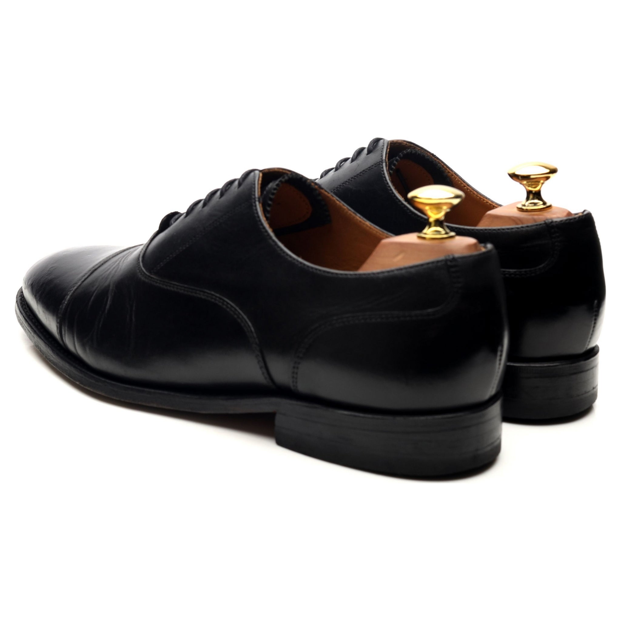 Herring Newcastle oxford cuir noir UK 8,5
