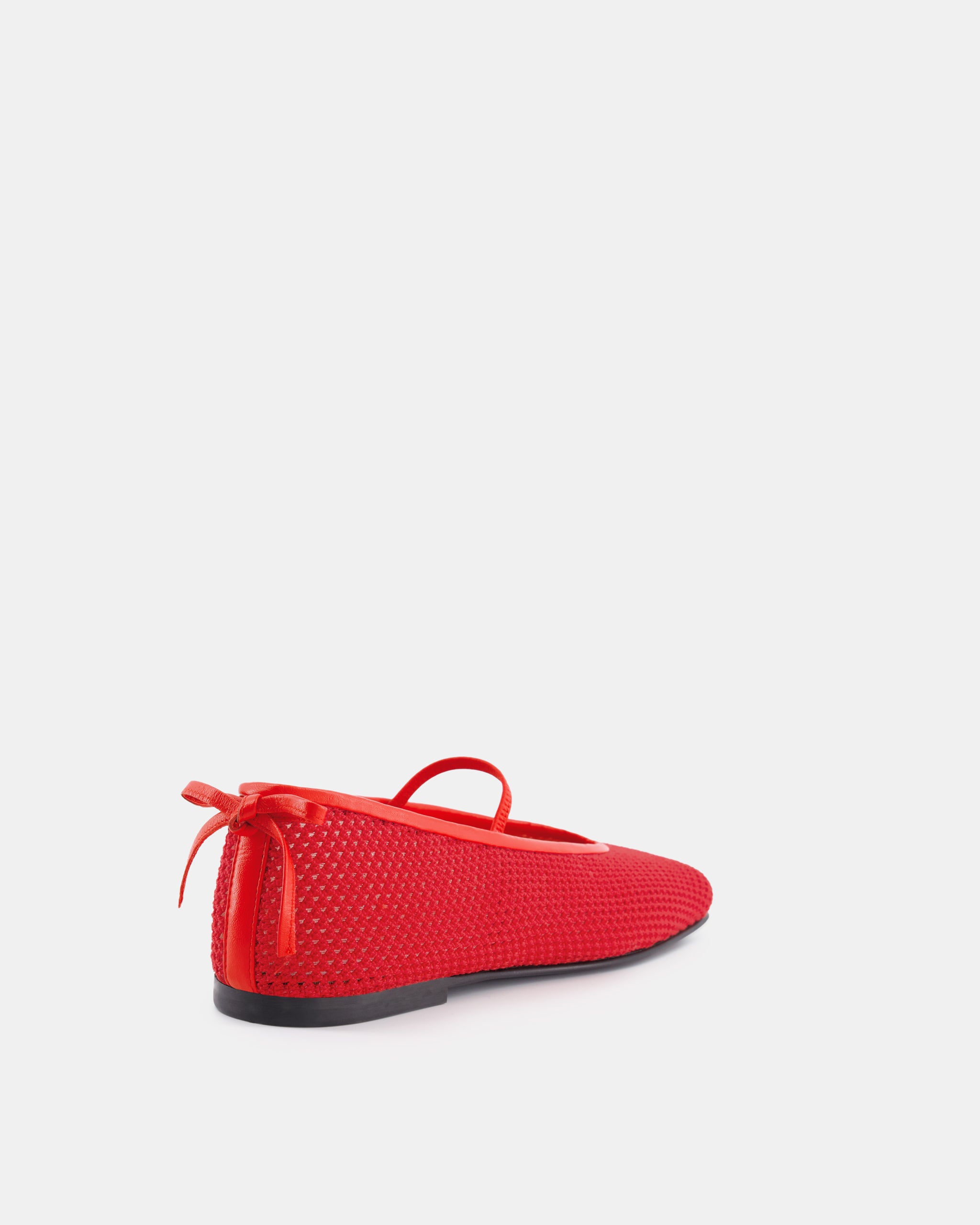 Nodaleto Bulla Node 5 ballerines rouge crochet