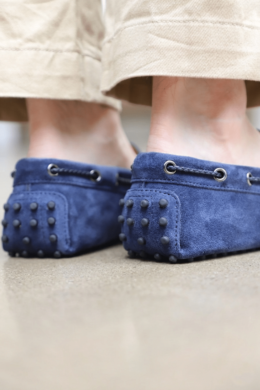 Malfroid Driver mocassin à picots cuir