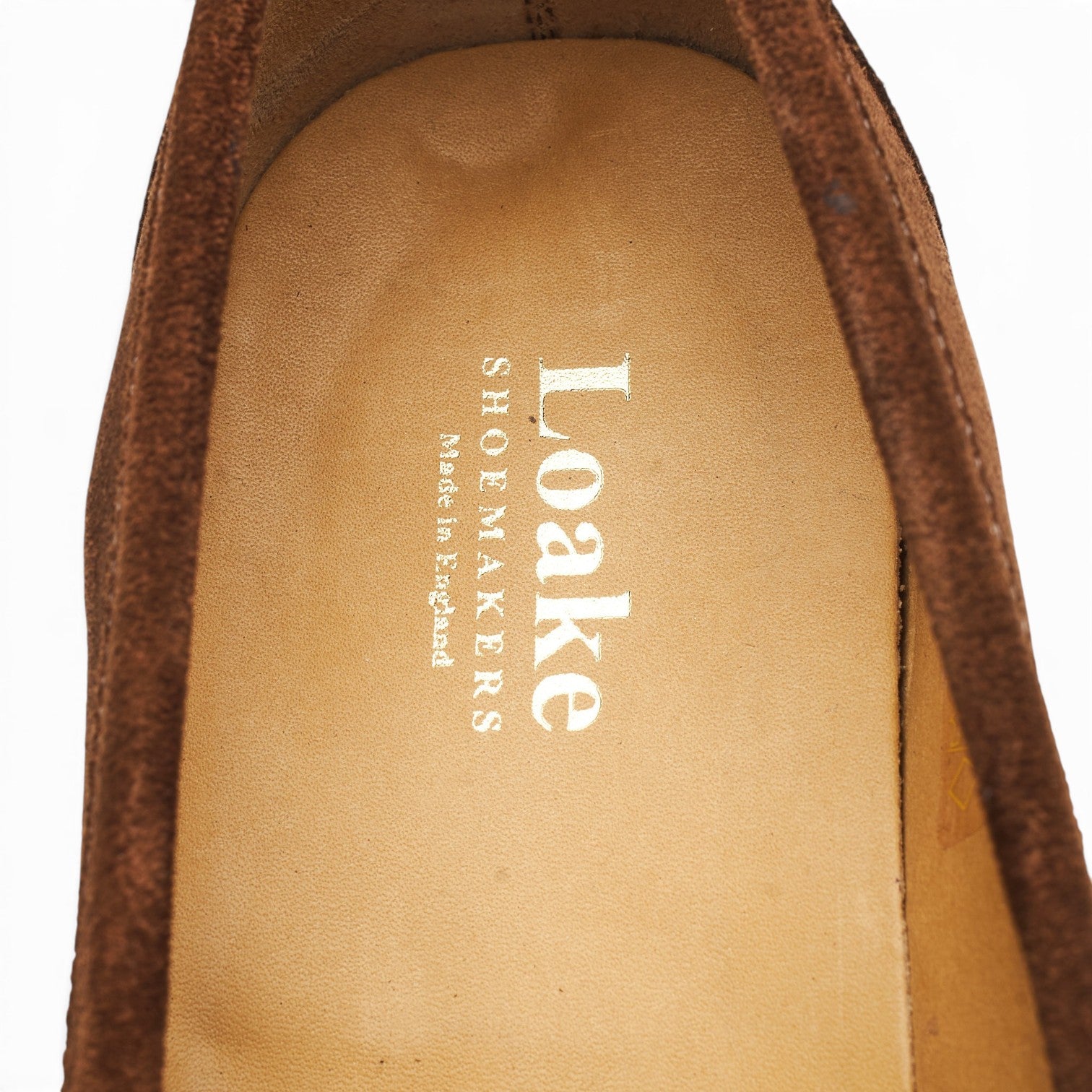 Loake Eton mocassins daim marron UK 9