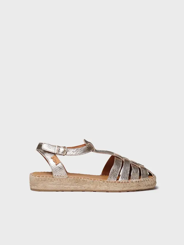 Toni Pons Evian-CA espadrilles femme effet serpent 3,5 cm