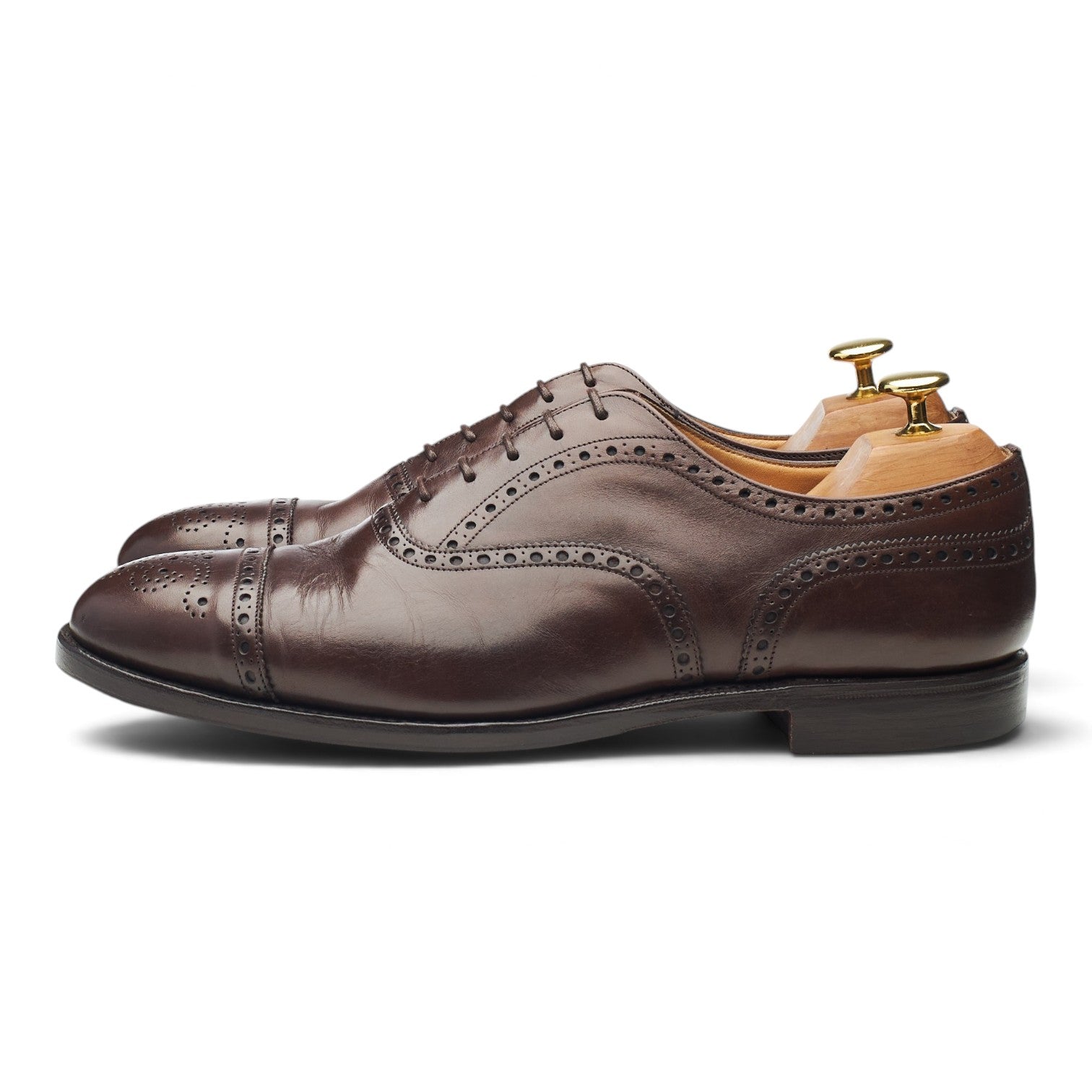 Church's Diplomat oxford cuir marron foncé 8.5