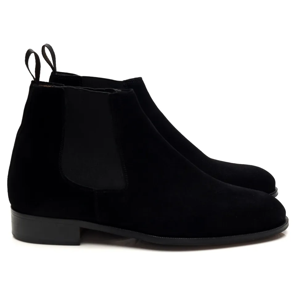 Boots Chelsea Shipton & Heneage suède noir UK 6.5