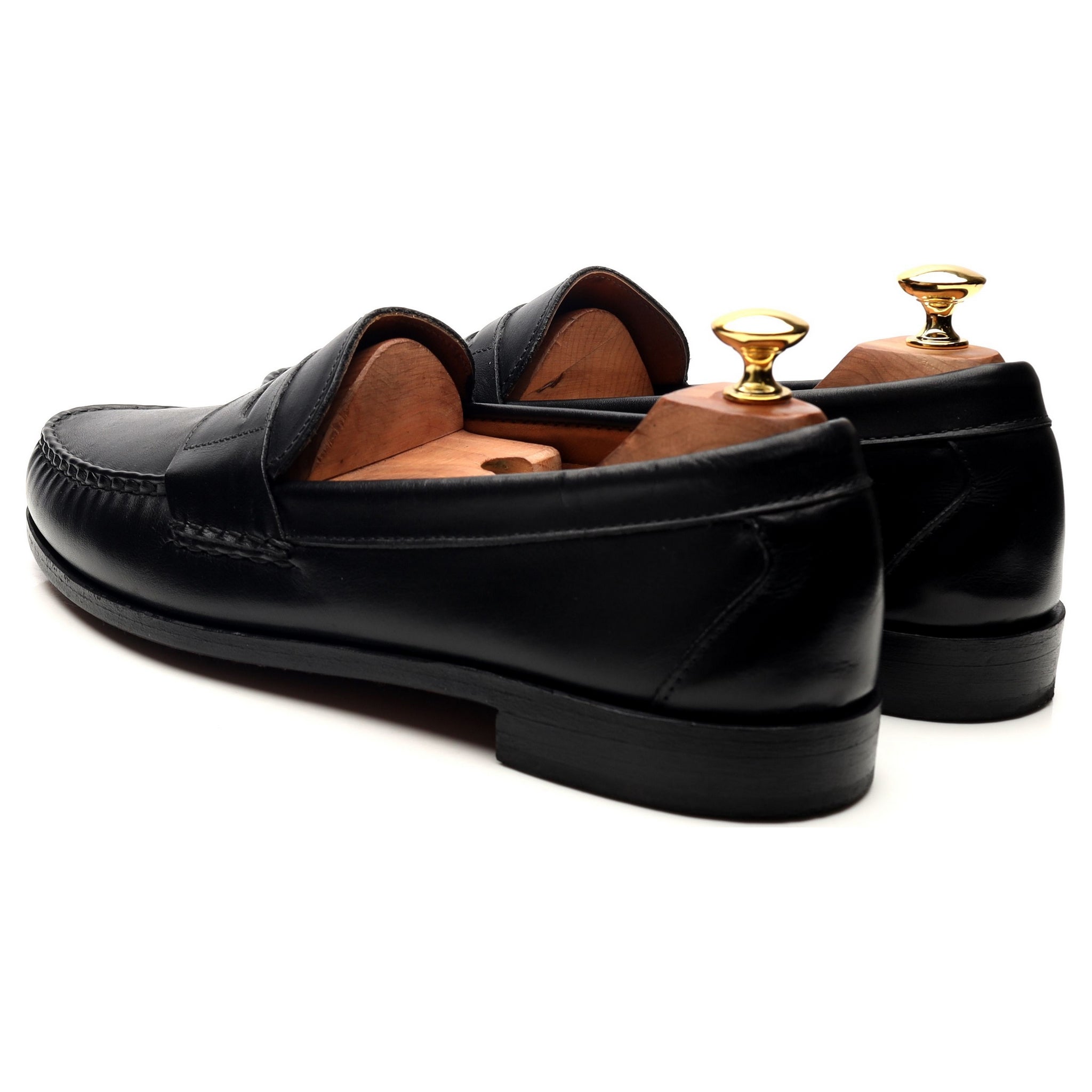 Allen Edmonds mocassins cuir noir UK 10