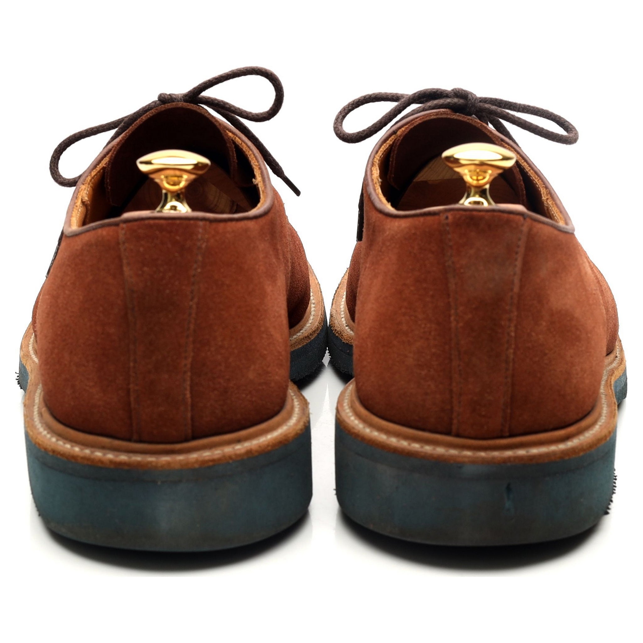 Tricker's Daniel derby daim marron clair UK 11