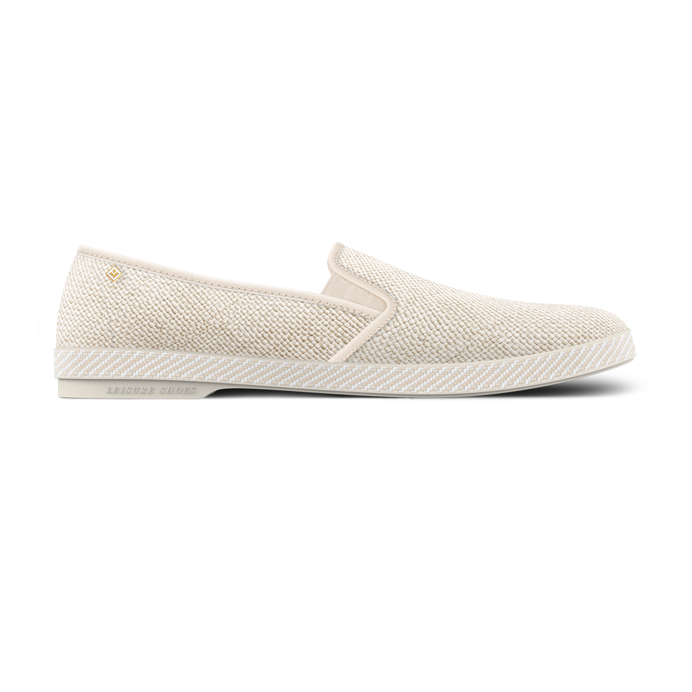 Rivieras Classic 1509 espadrille raphia ivoire