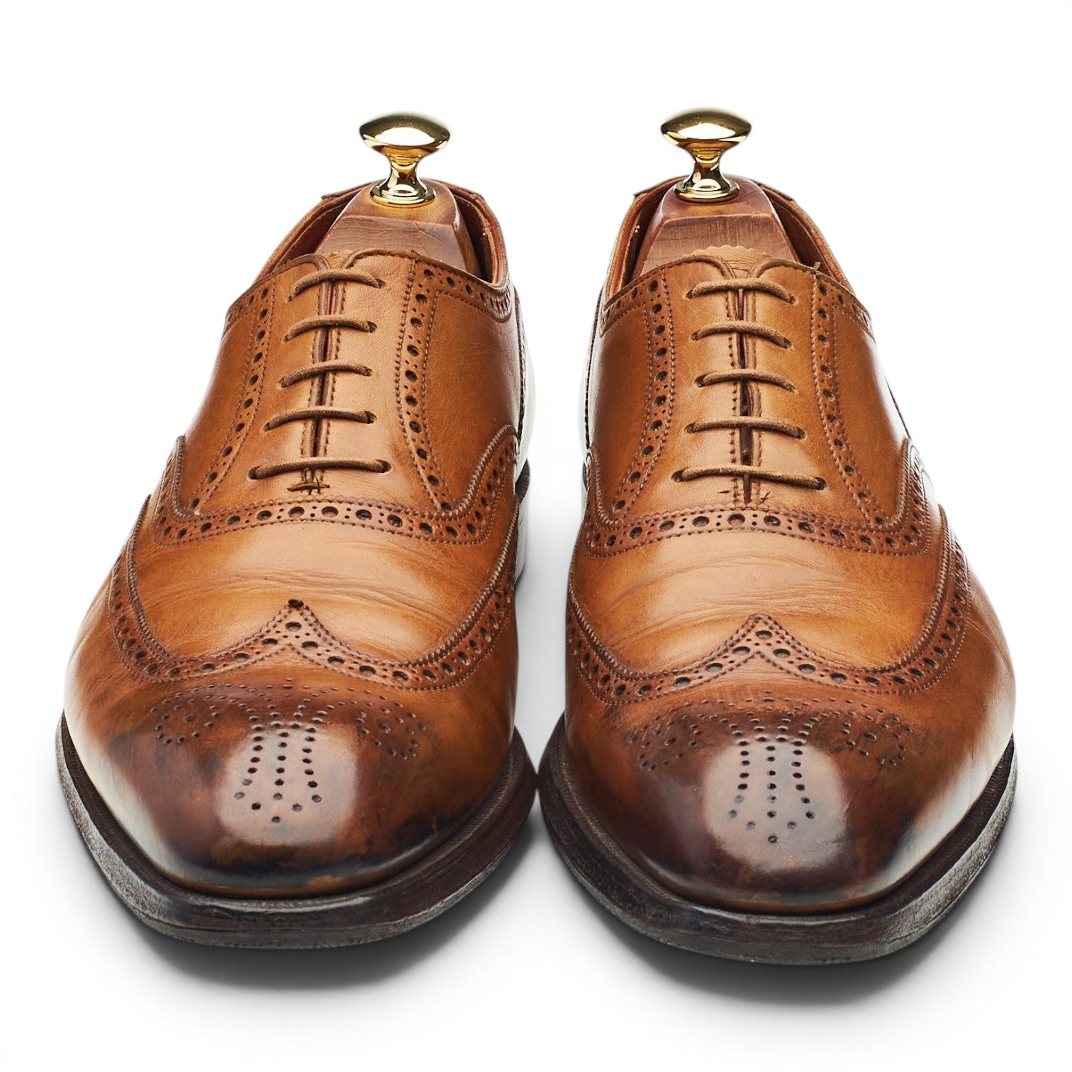 Crockett & Jones Clifford brogues cuir marron pointure 9 UK