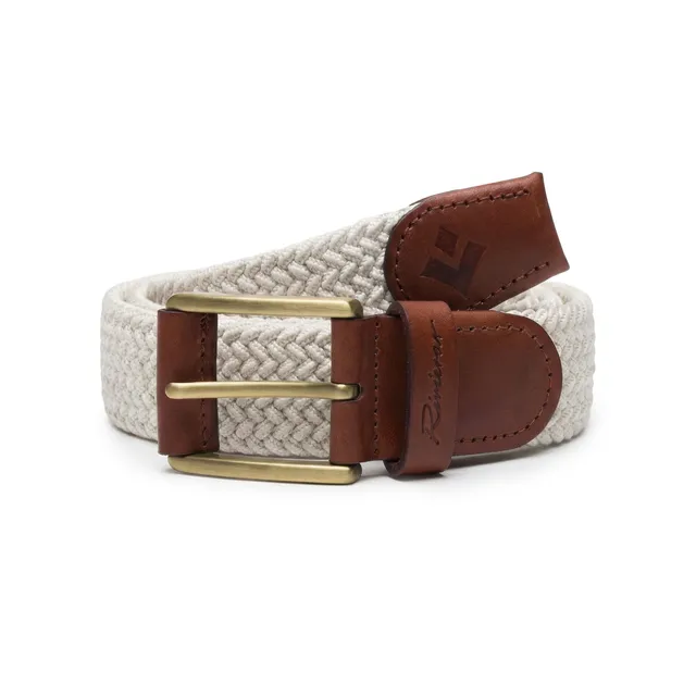 Rivieras Arthur ceinture tressée écru taille unique