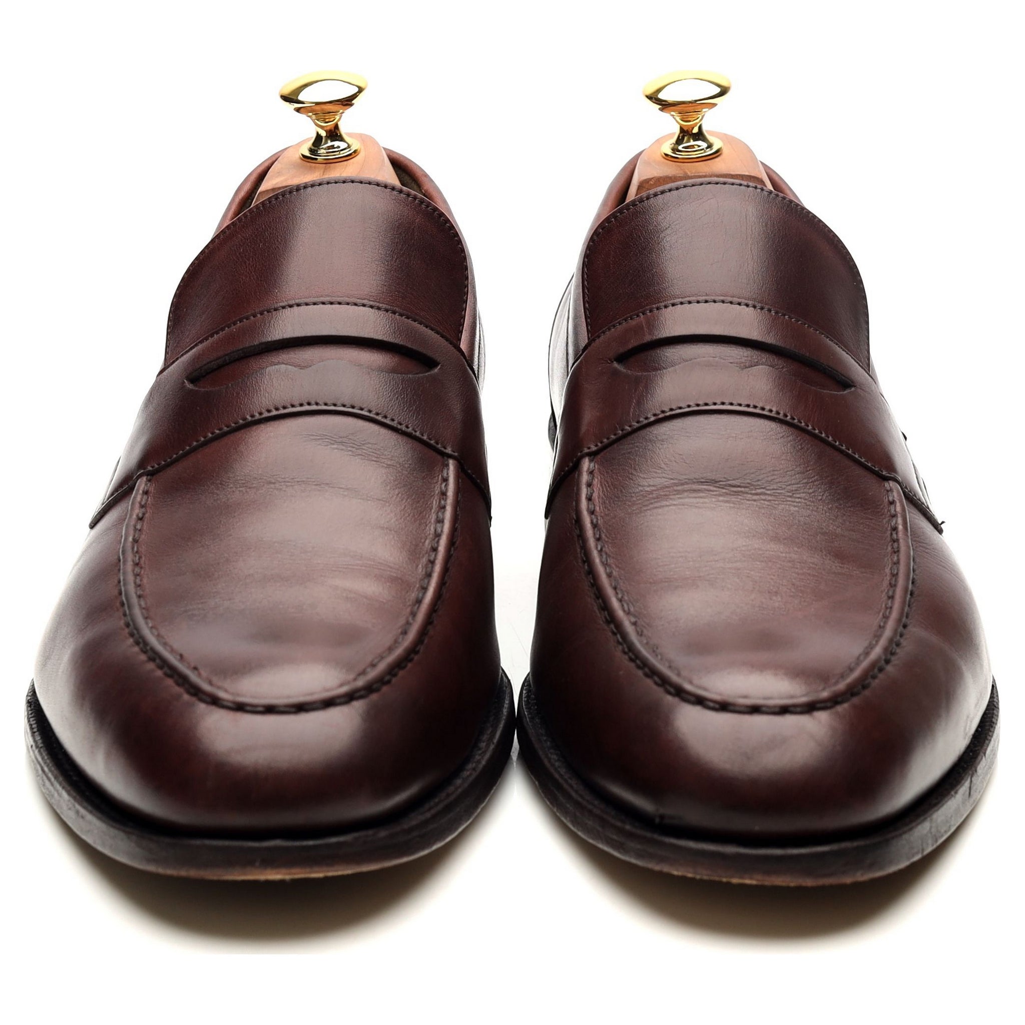 Barker mocassins cuir bordeaux pointure UK 10