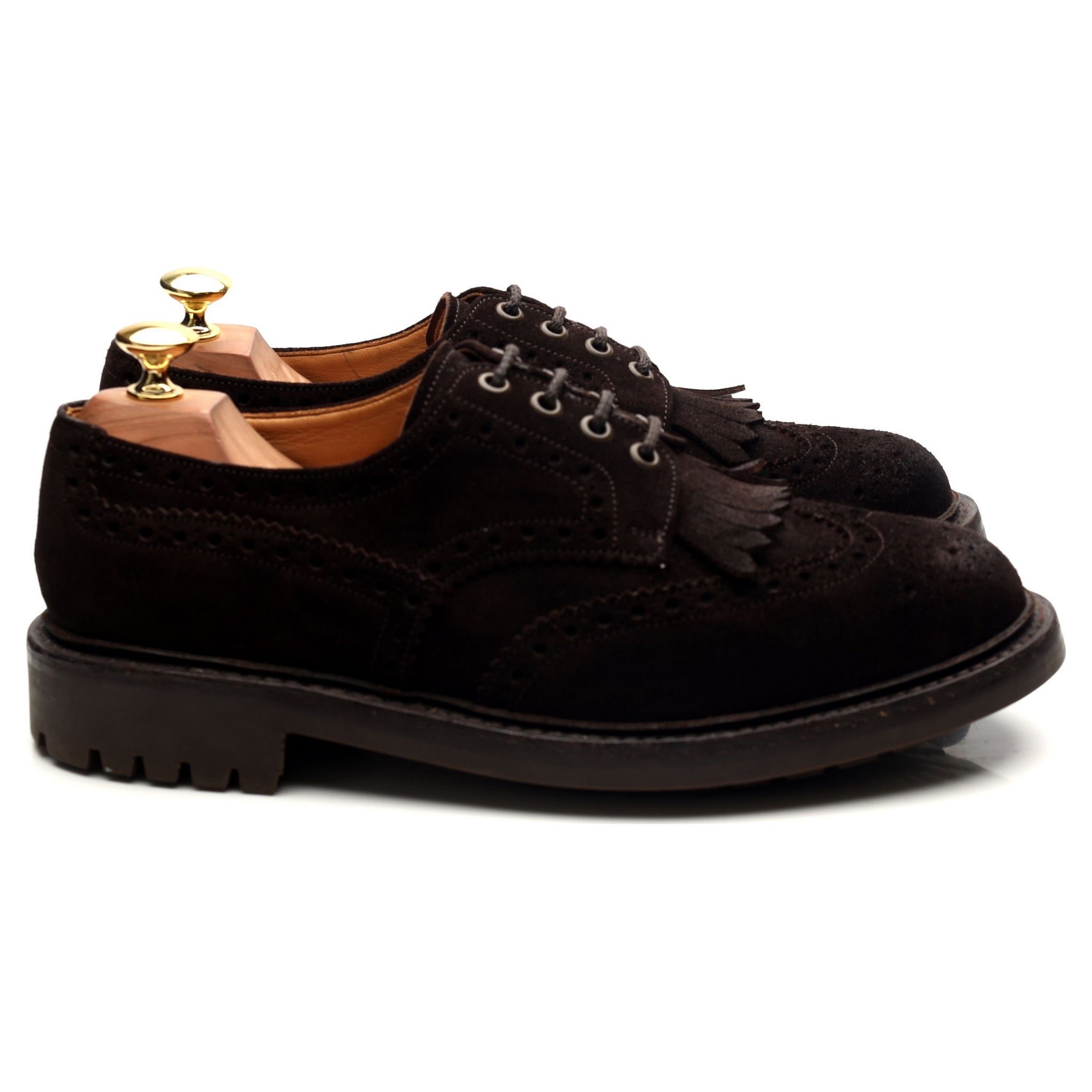 Church's Plowden derby suède marron pointure UK 8,5