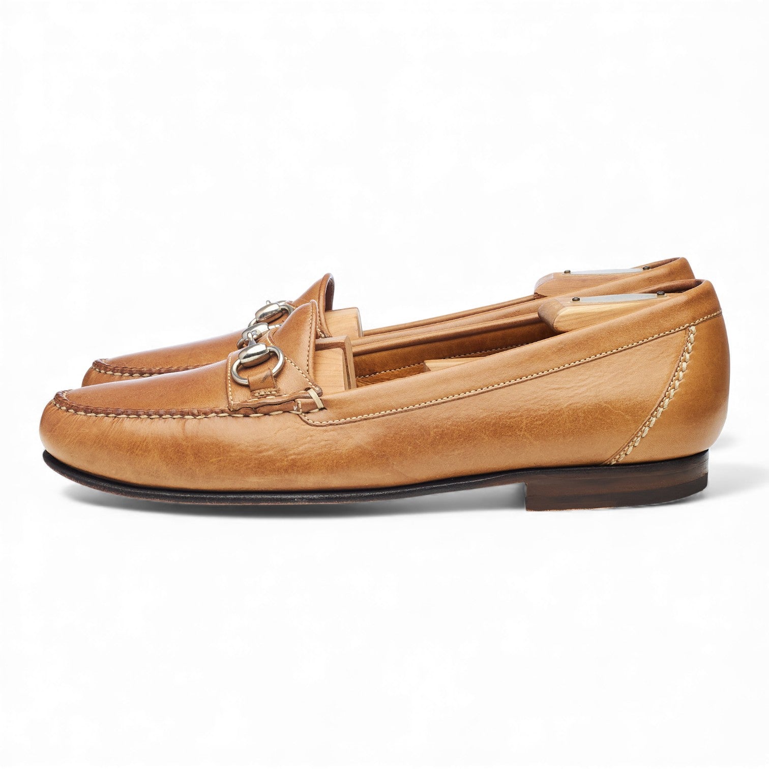 Martin Dingman mocassins à mors cuir marron UK 9.5
