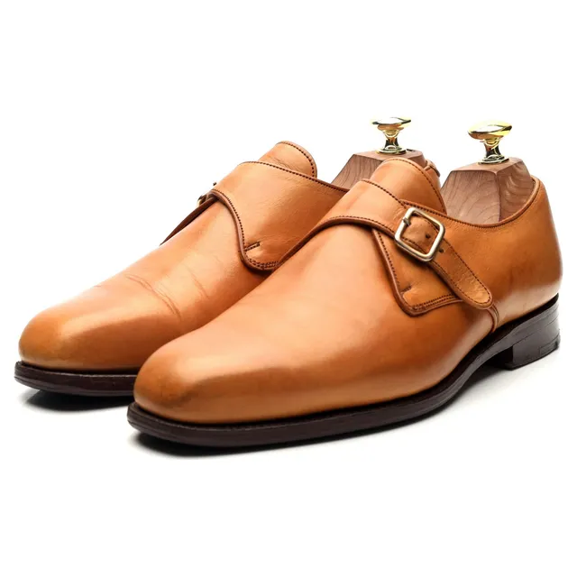 Tricker’s Mayfair chaussure moine cuir marron UK 6