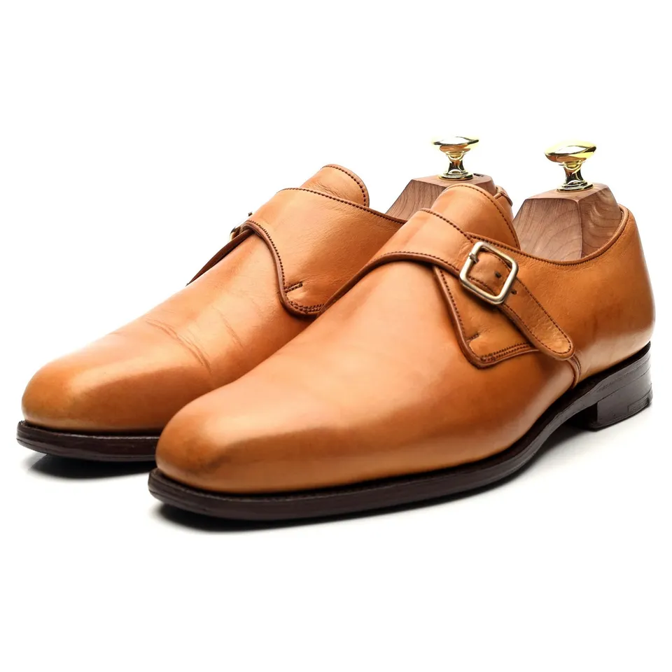 Tricker’s Mayfair chaussure moine cuir marron UK 6