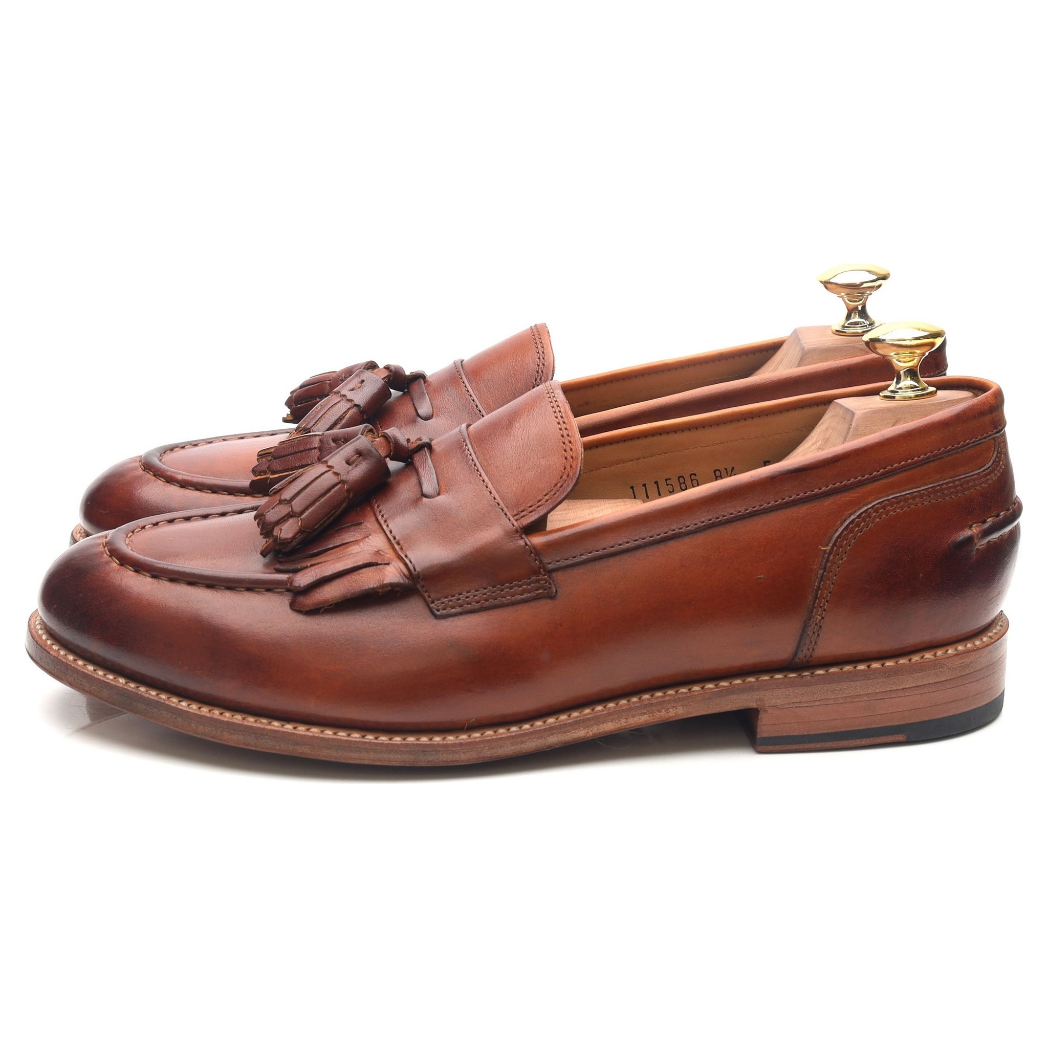 Grenson Mackenzie mocassin cuir marron pointure UK 8.5