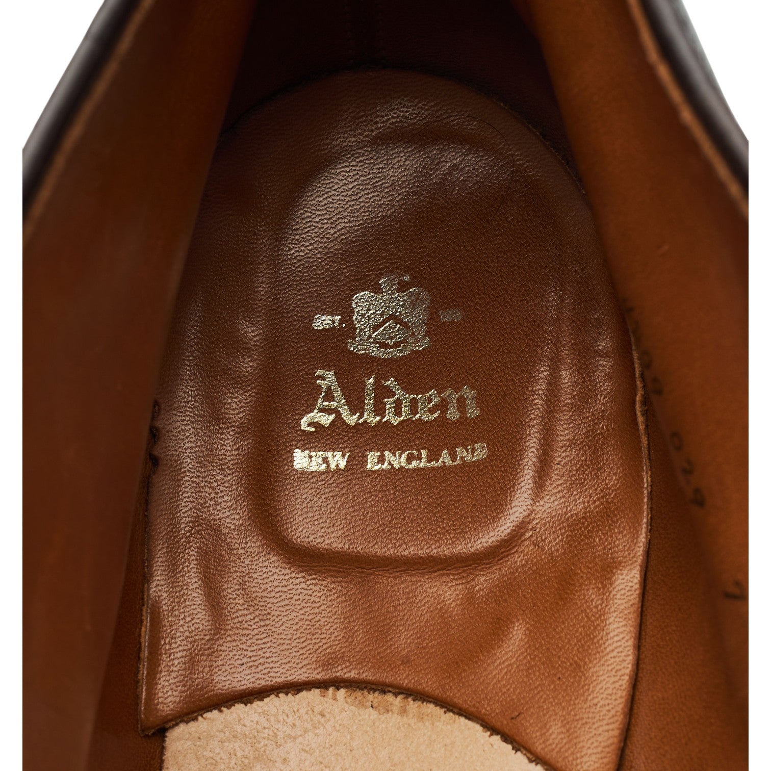 Alden 12341 boots chukka cuir marron UK 9 semelle crêpe