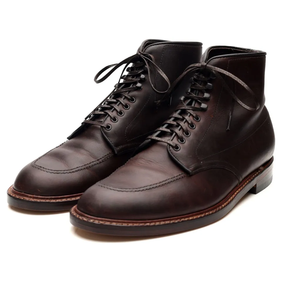 Alden Indy M5905H boots cuir marron foncé UK 8