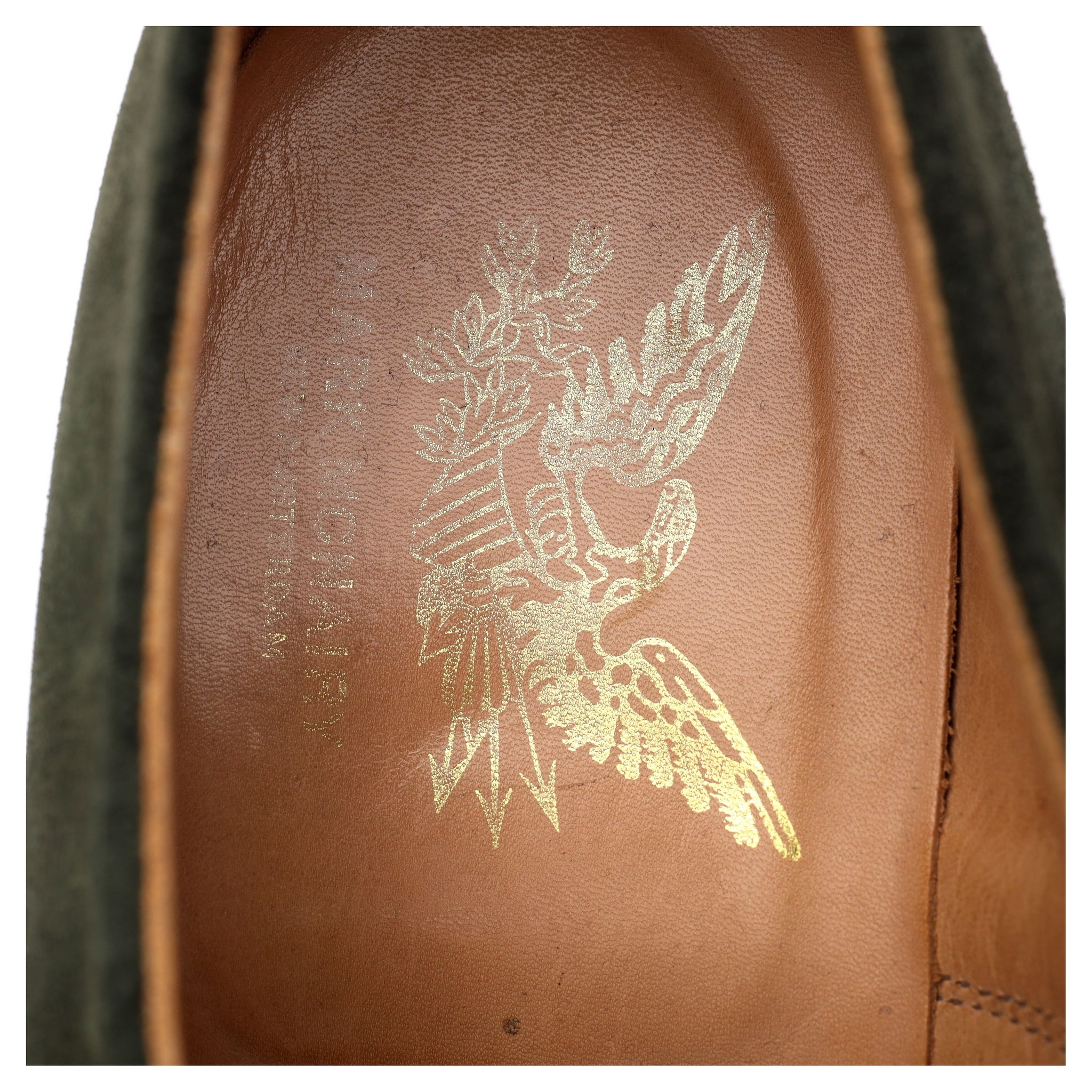 Mark McNairy derby suède vert pointure UK 9.5