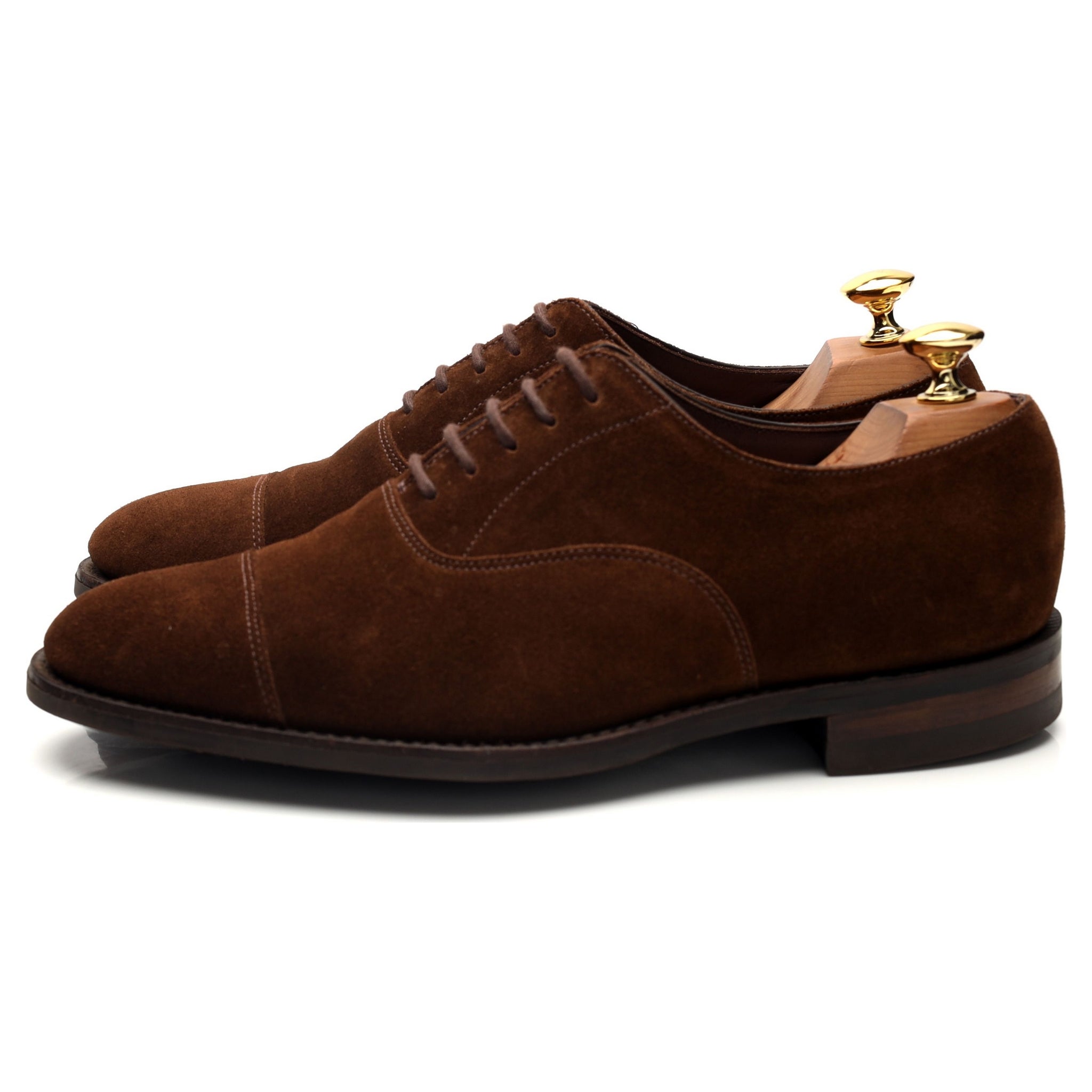 Loake 1880 Aldwych richelieu daim marron UK 6.5