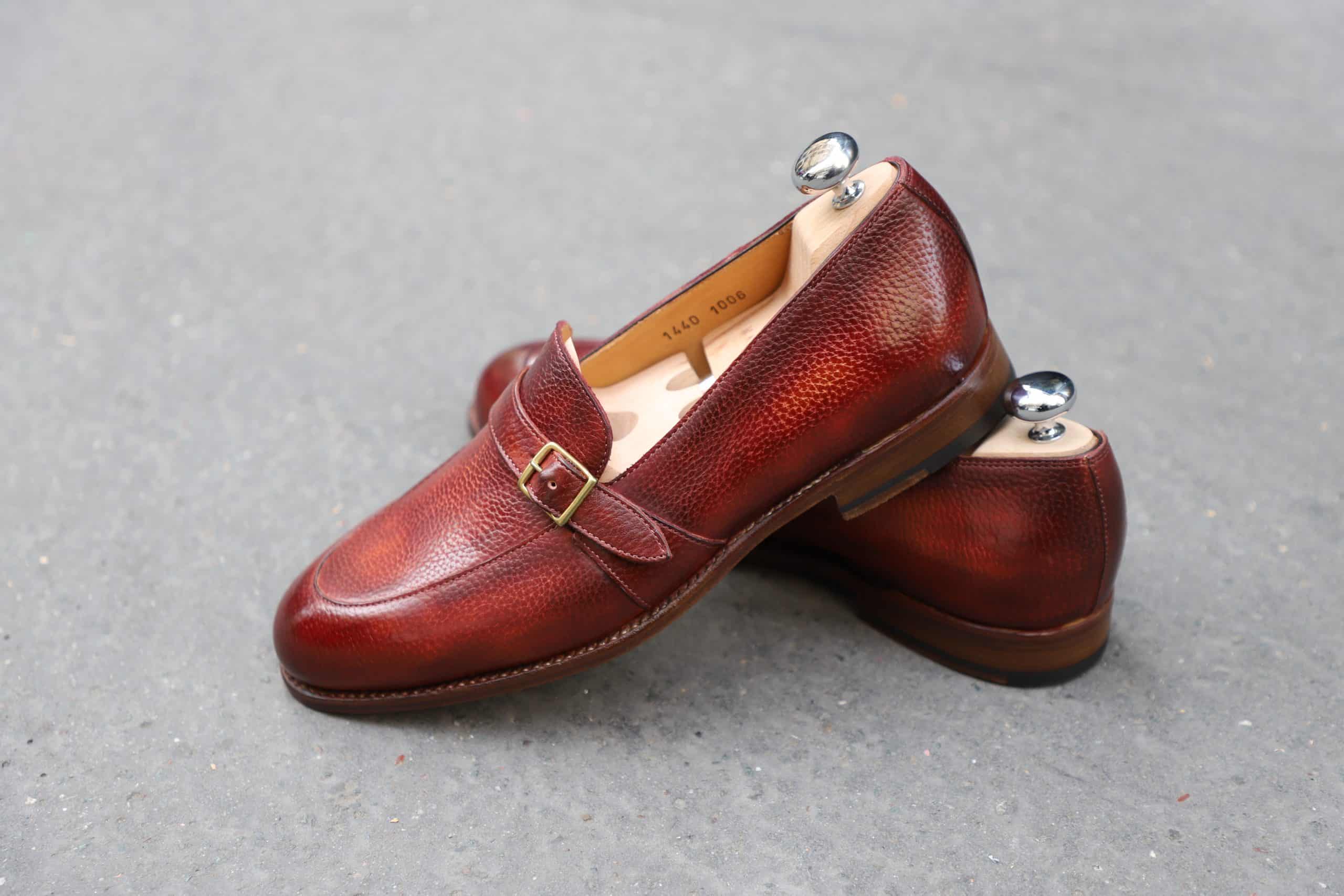 Malfroid Villalys Superleggera mocassin cuir cousu Goodyear