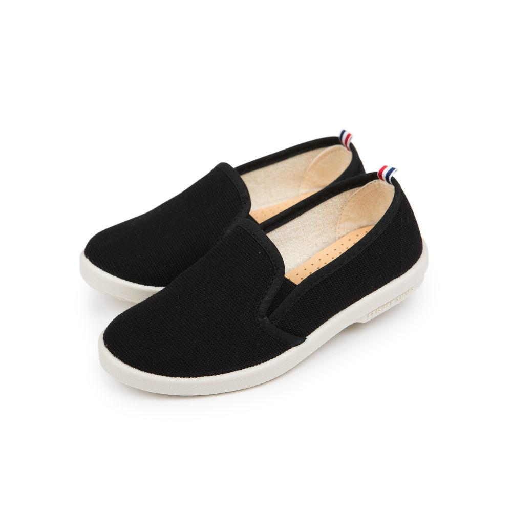 Rivieras Classic Enfant Toile Noir espadrilles coton