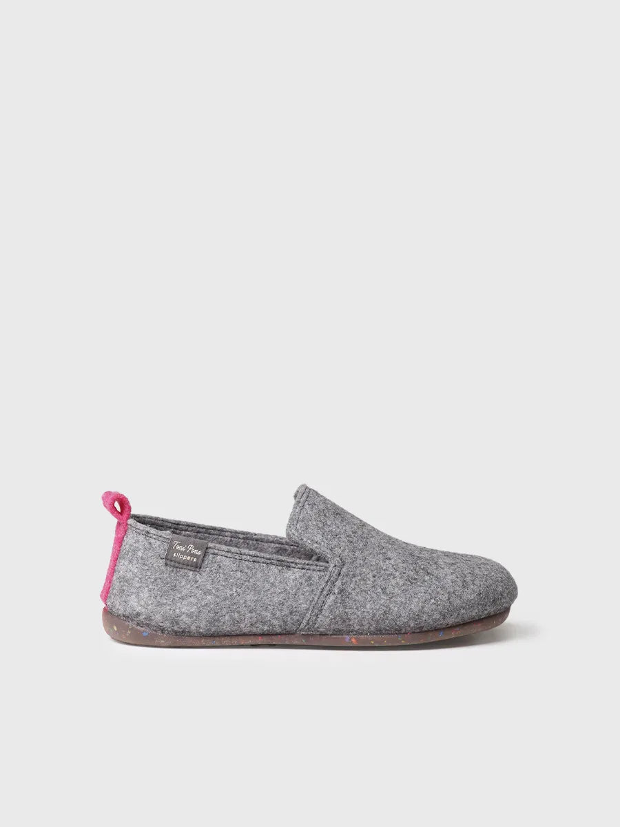 Toni Pons Melva-FR chaussons feutre recyclé gris