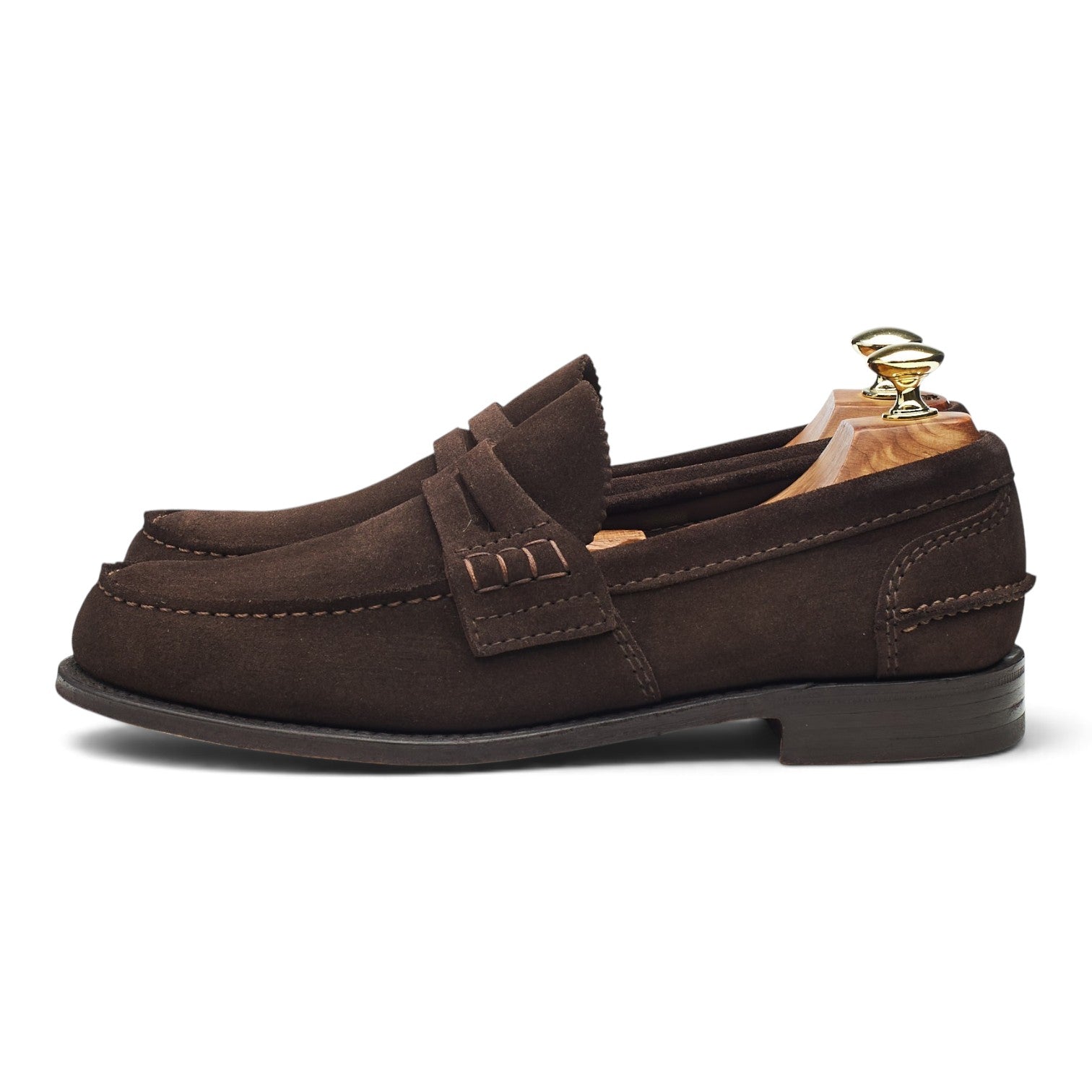 Church's Pembrey mocassins daim marron pointure 7.5
