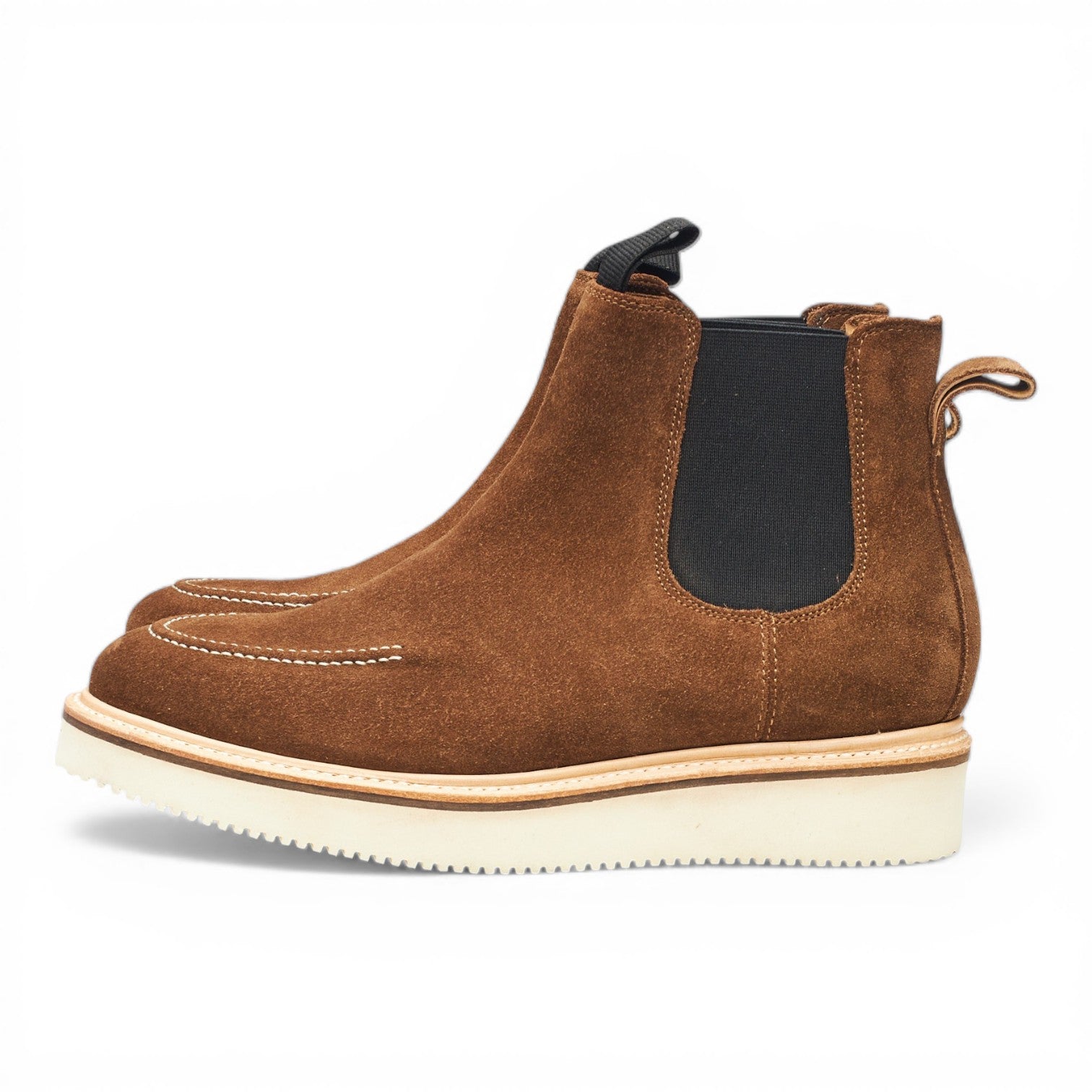 Easymoc Easy Chelsea boots chelsea daim marron pointure UK 7